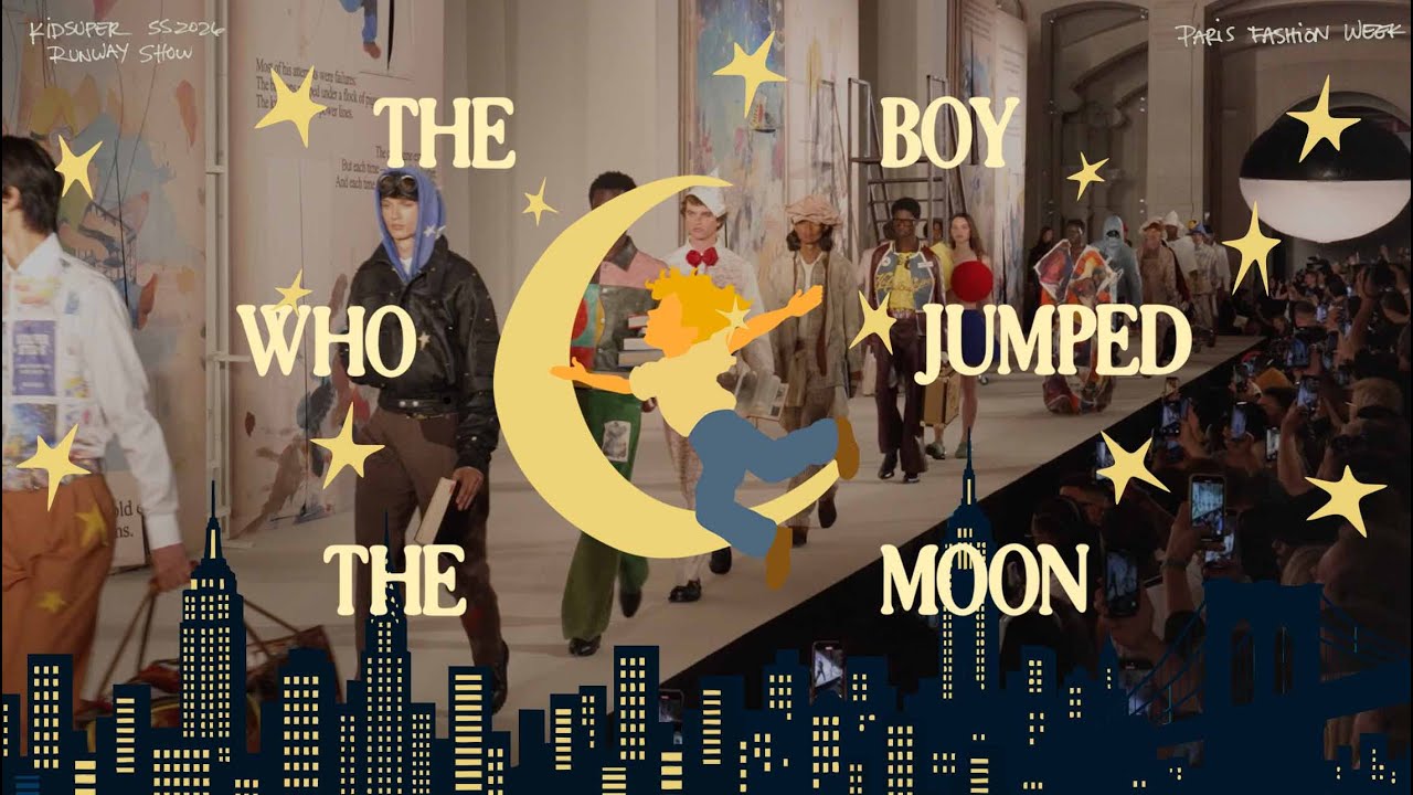 KIDSUPER SS26: Colm Dillane's Faces, Doves and Stars Land at VIBE TWLV
