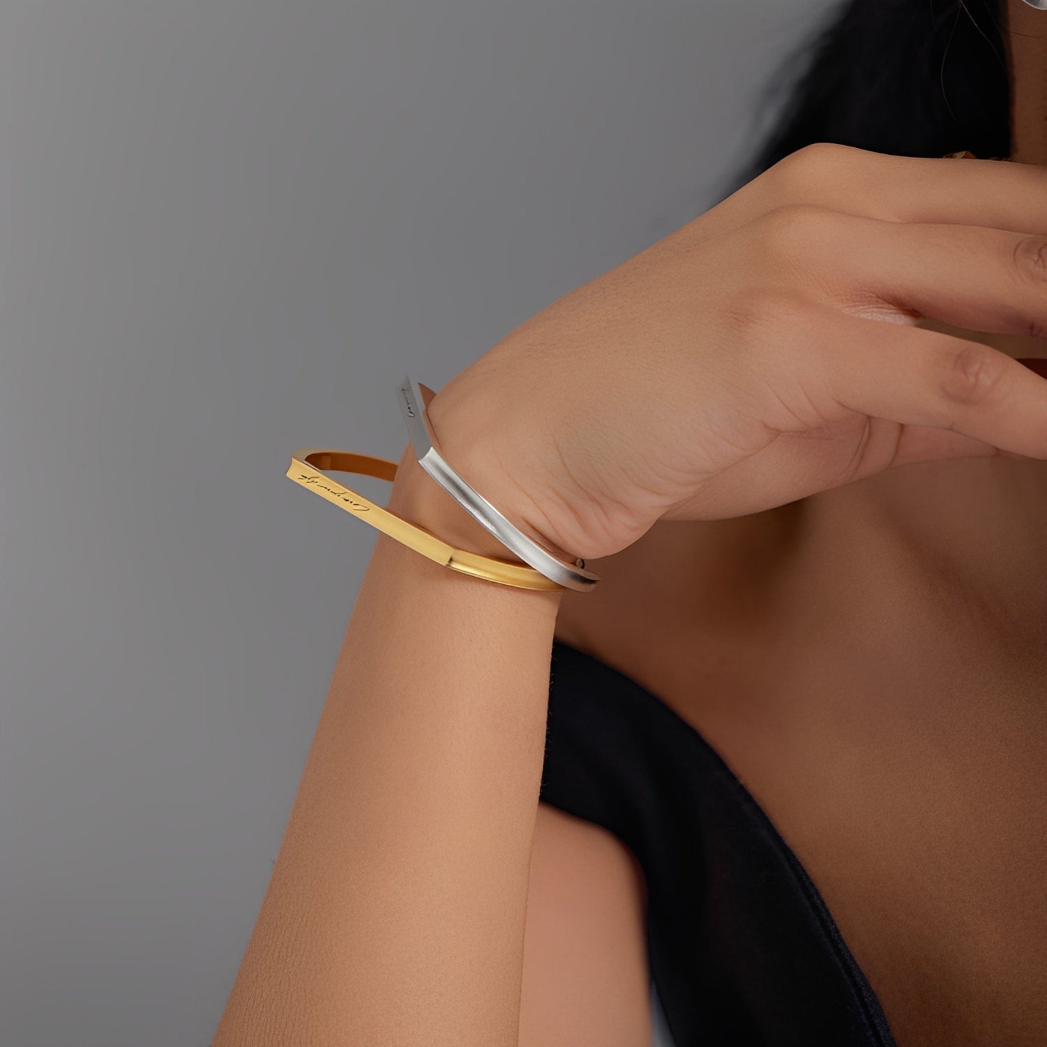 MSGRN Love Bangle 925 Silver-2