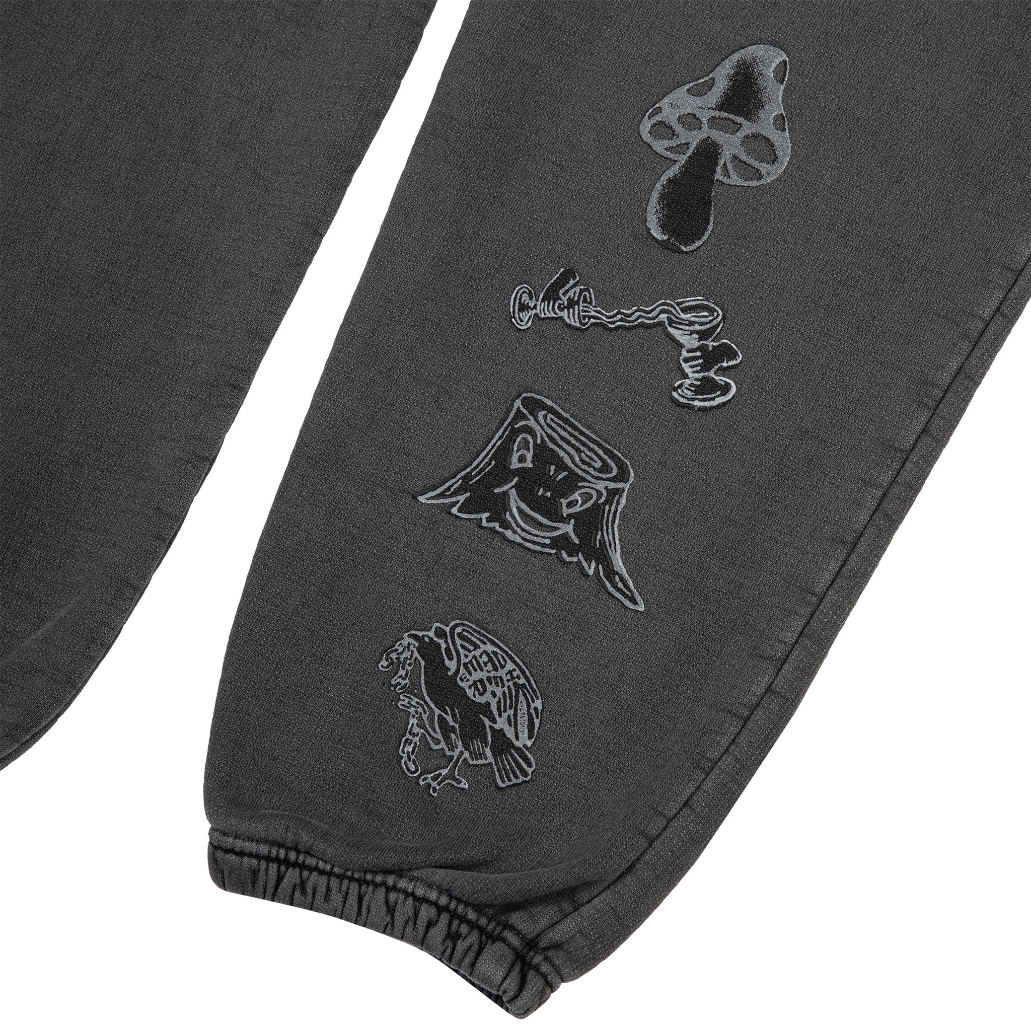 SOHC Woodland Creatures Reflective Print Sweatpants-3