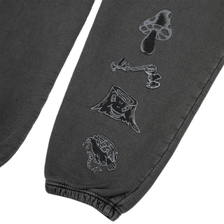 SOHC Woodland Creatures Reflective Print Sweatpants