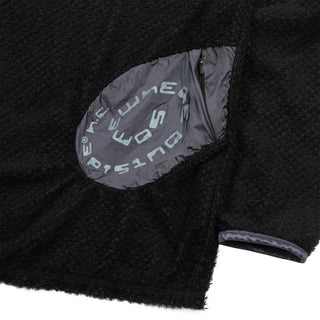 SOHC Cut Out Pocket Balding Fleece Turtleneck