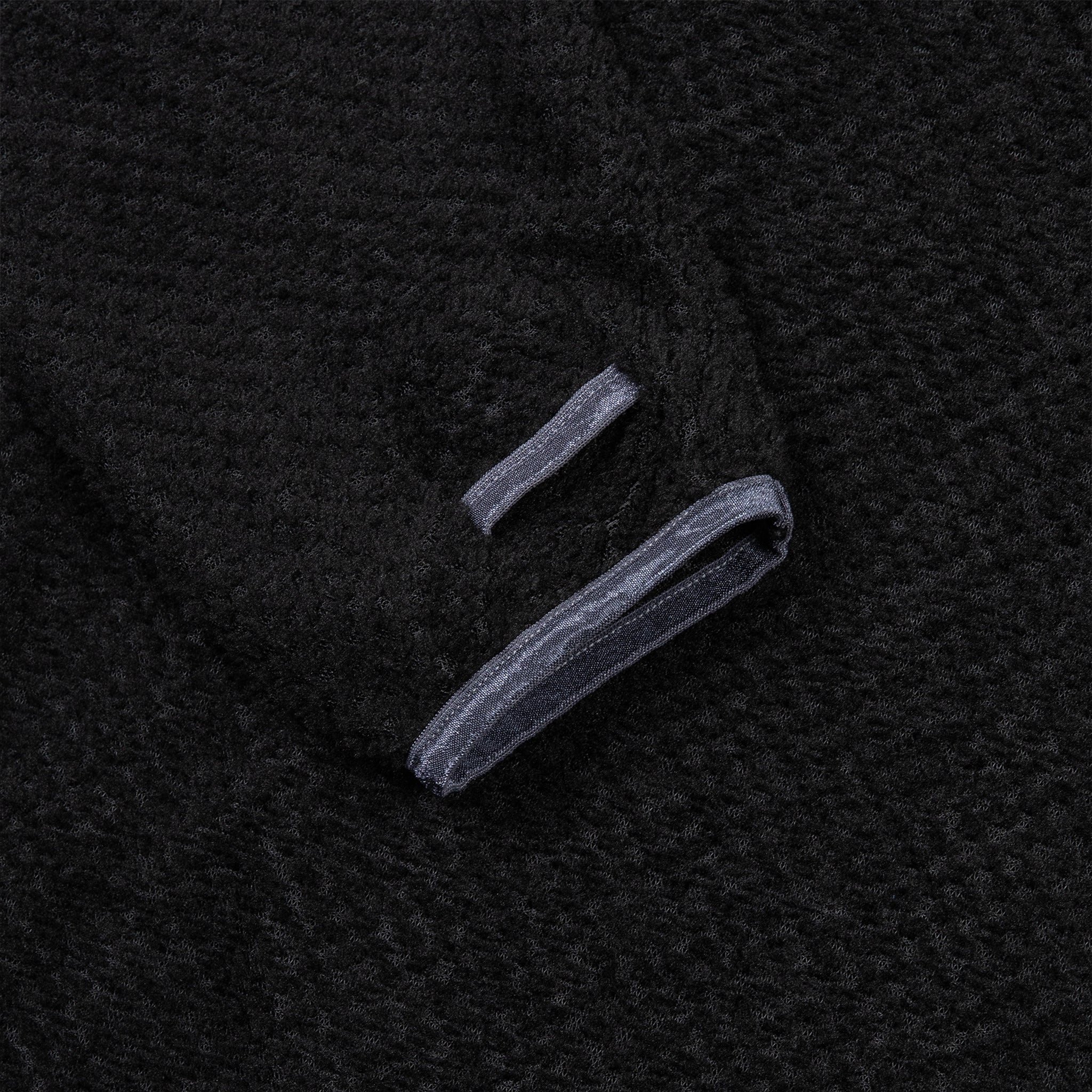SOHC Cut Out Pocket Balding Fleece Turtleneck-5