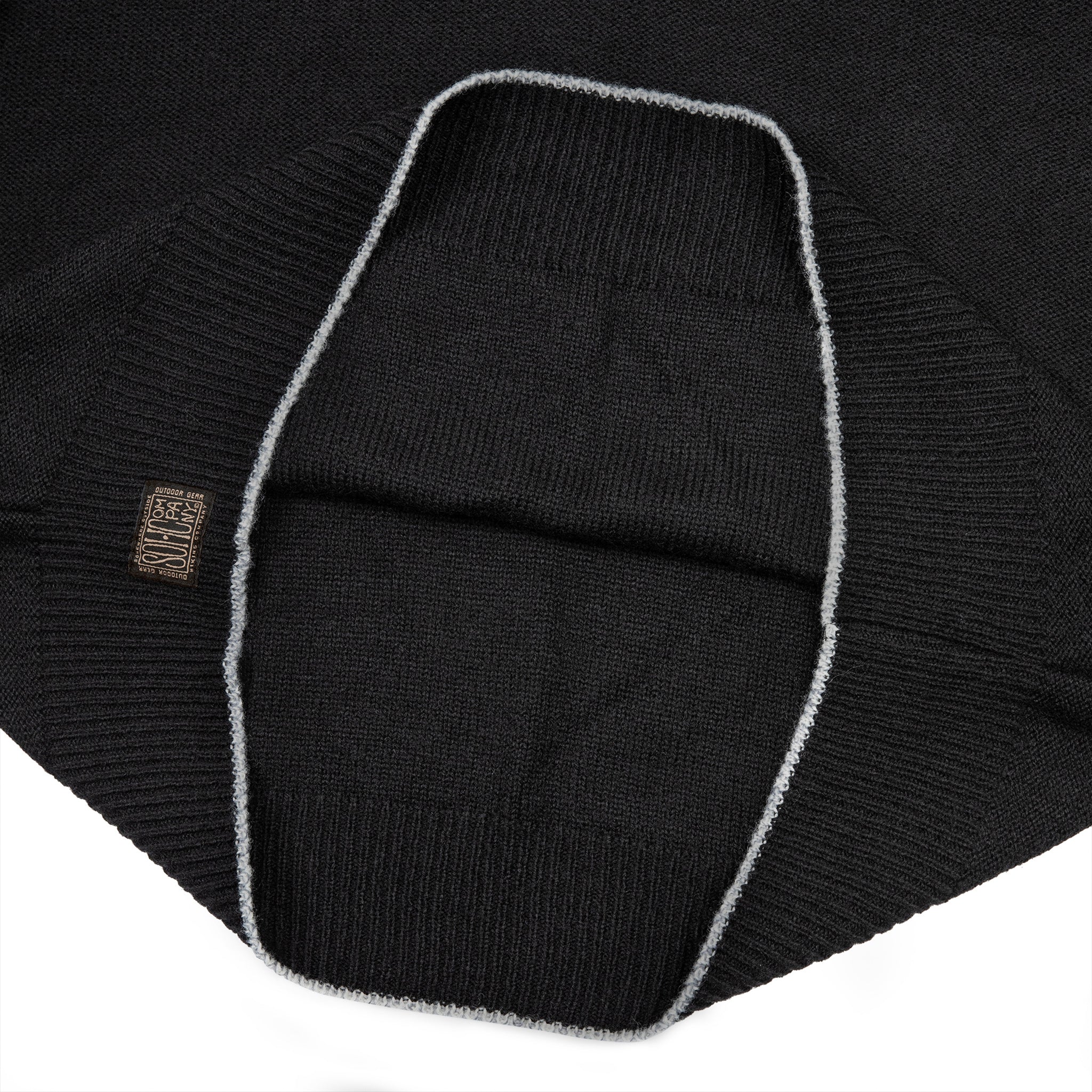 SOHC Mush Rooc Knitted L/SL | Black-5