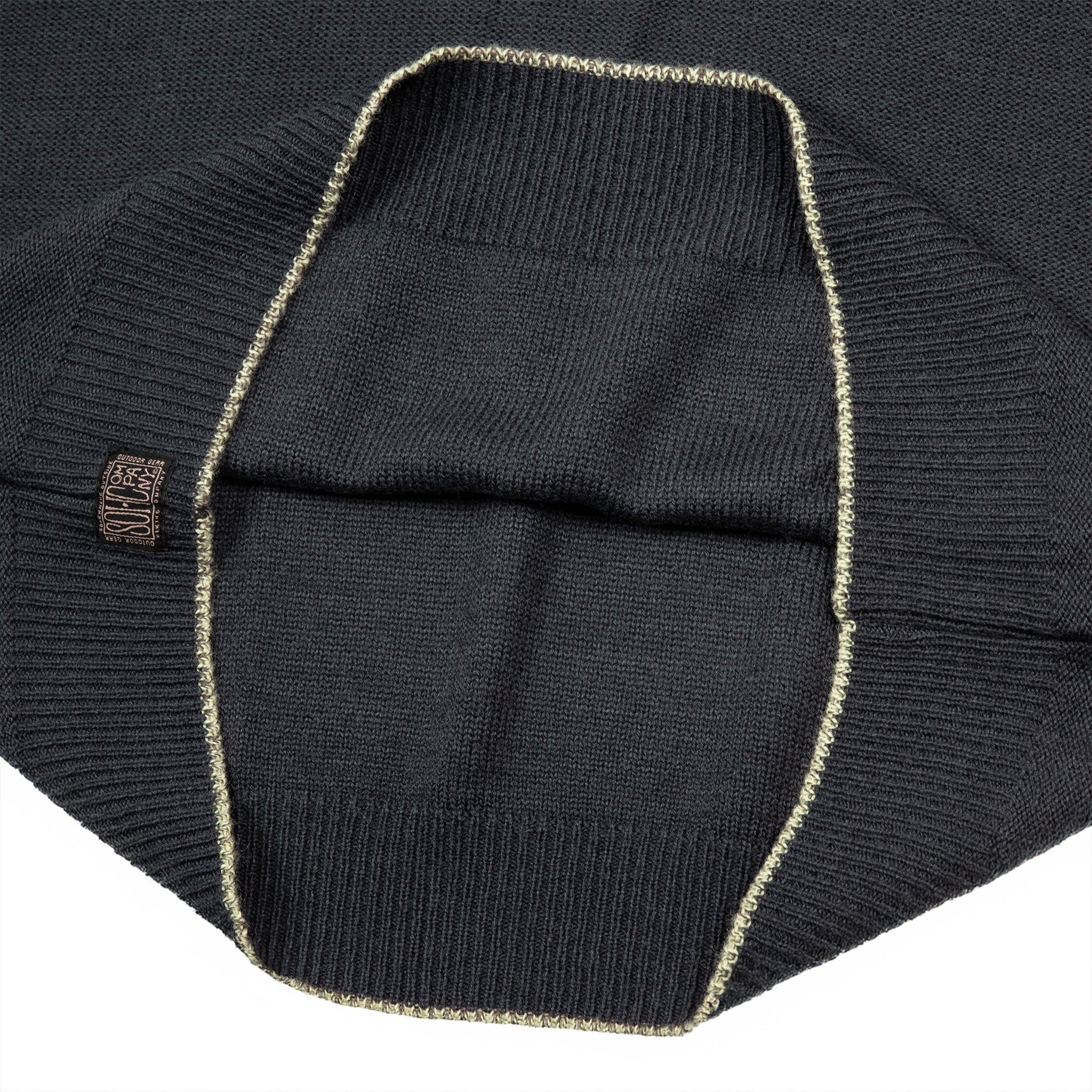 SOHC Mush Rooc Knitted L/SL | Charcoal-5