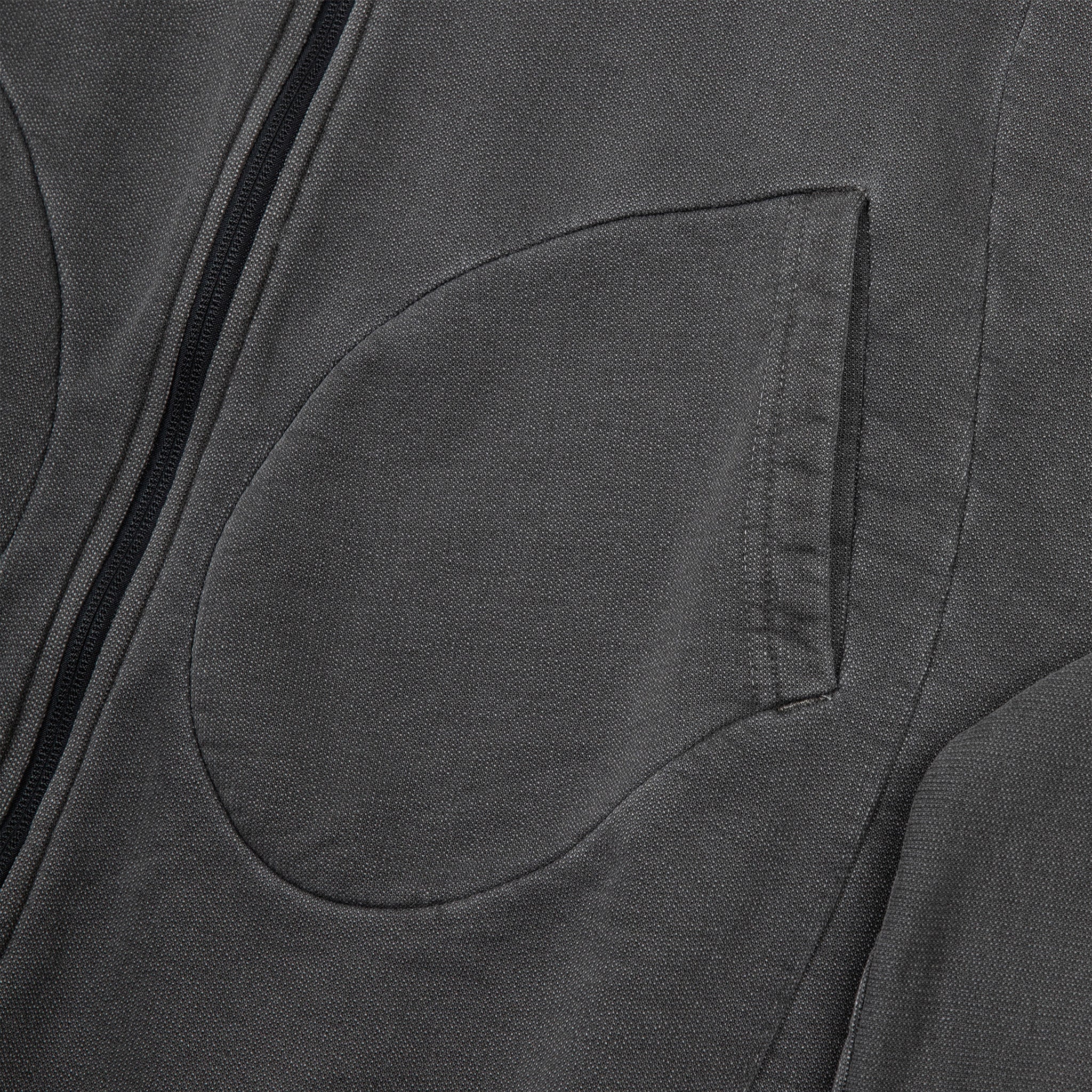 SOHC Garment Dyed Reflective Print Zip-Up Hoodie-6