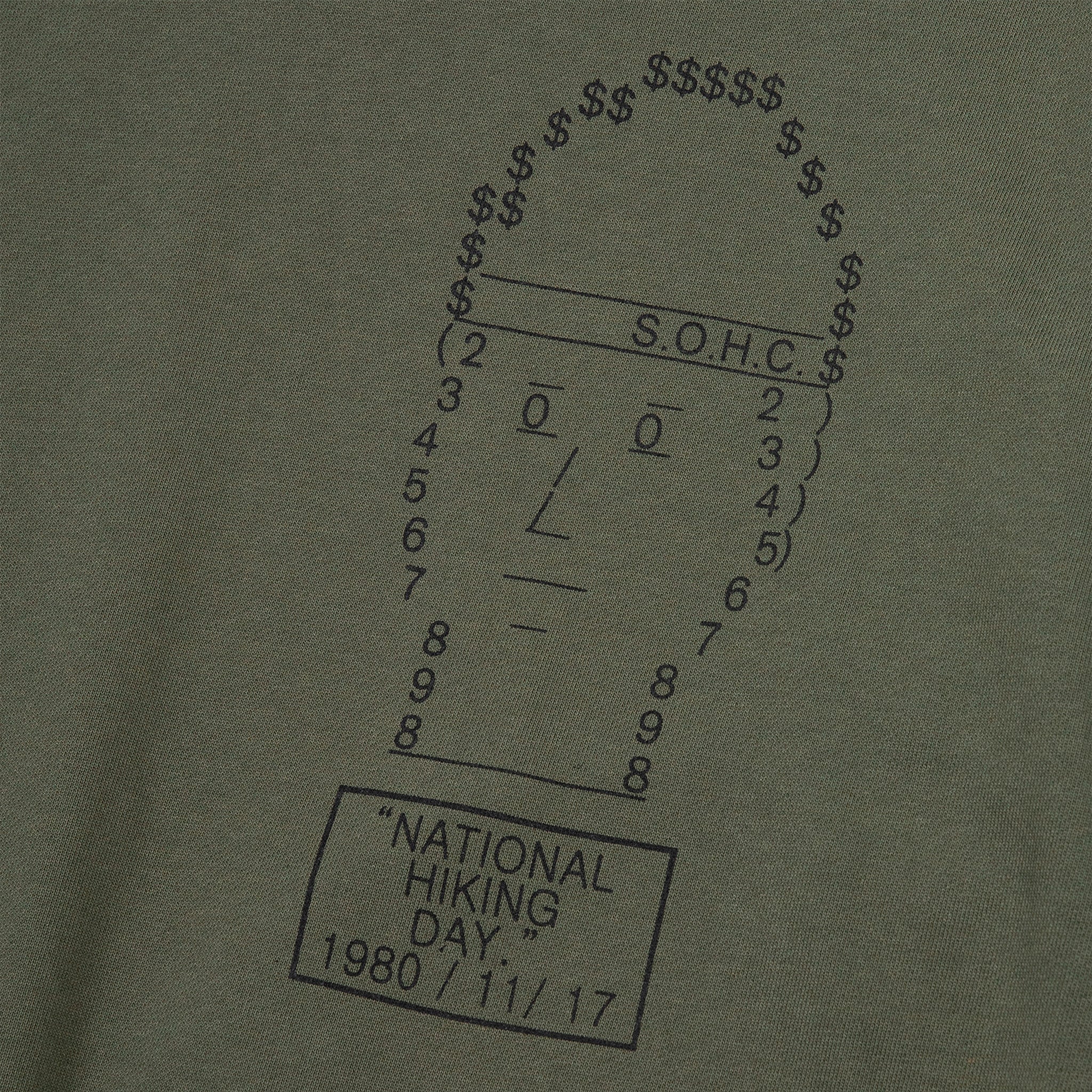 SOHC National Hiking Day Souvenir Hoodie | Khaki-5