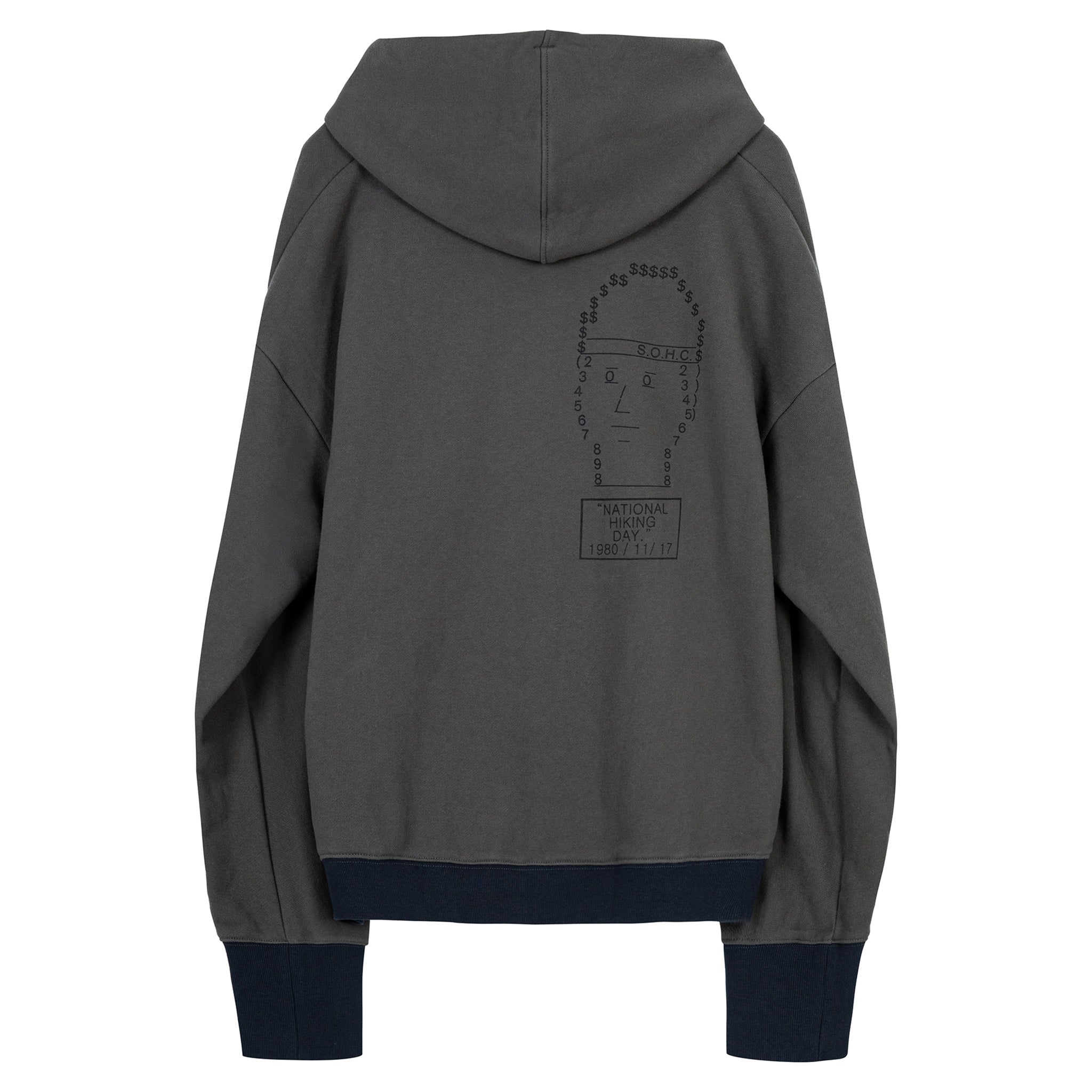 SOHC National Hiking Day Souvenir Hoodie | Charcoal-2