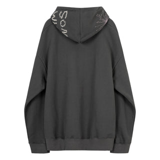 SOHC Somewhere Embroidery Detail Hoodie