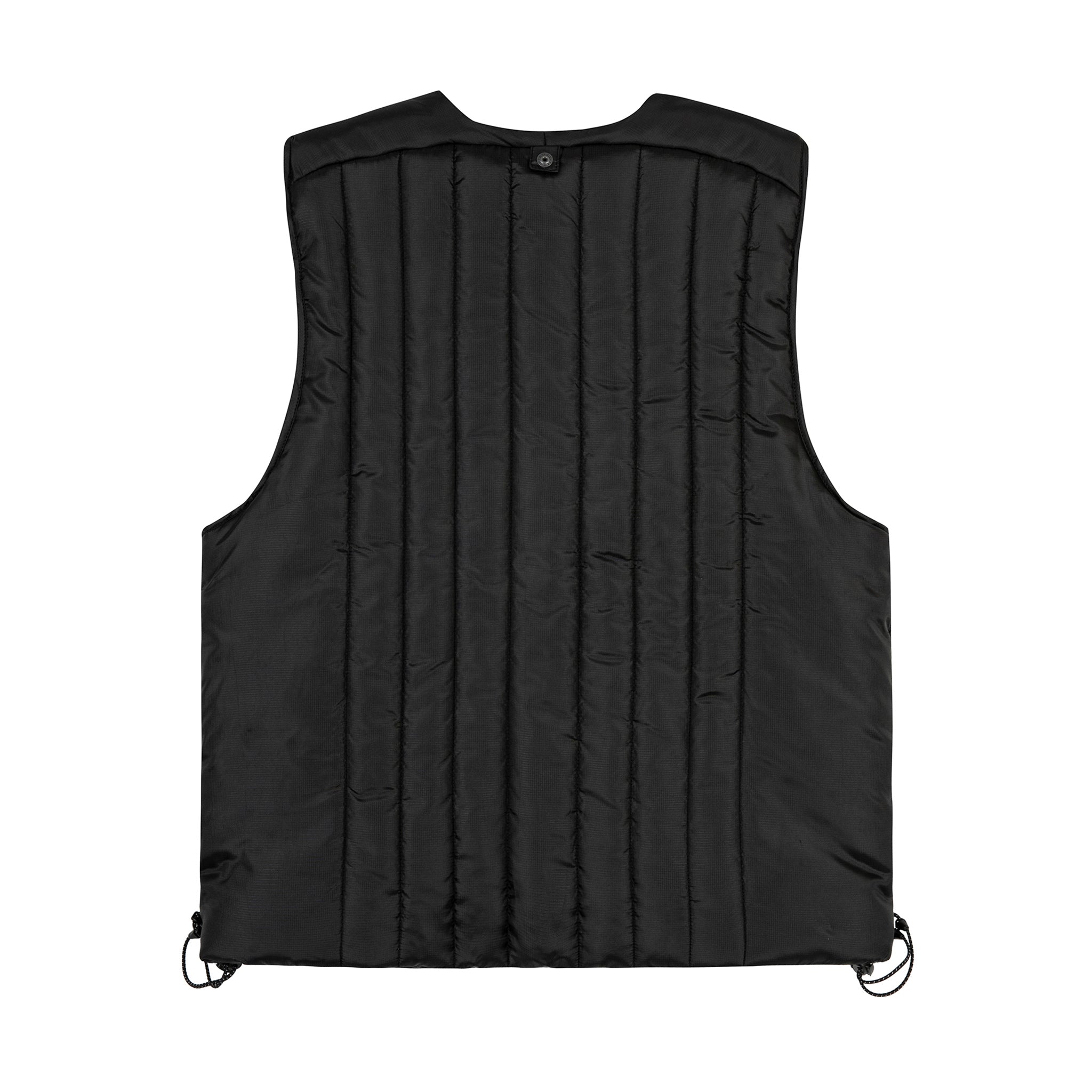 SOHC T Shape Button Padded Duffle Vest-2