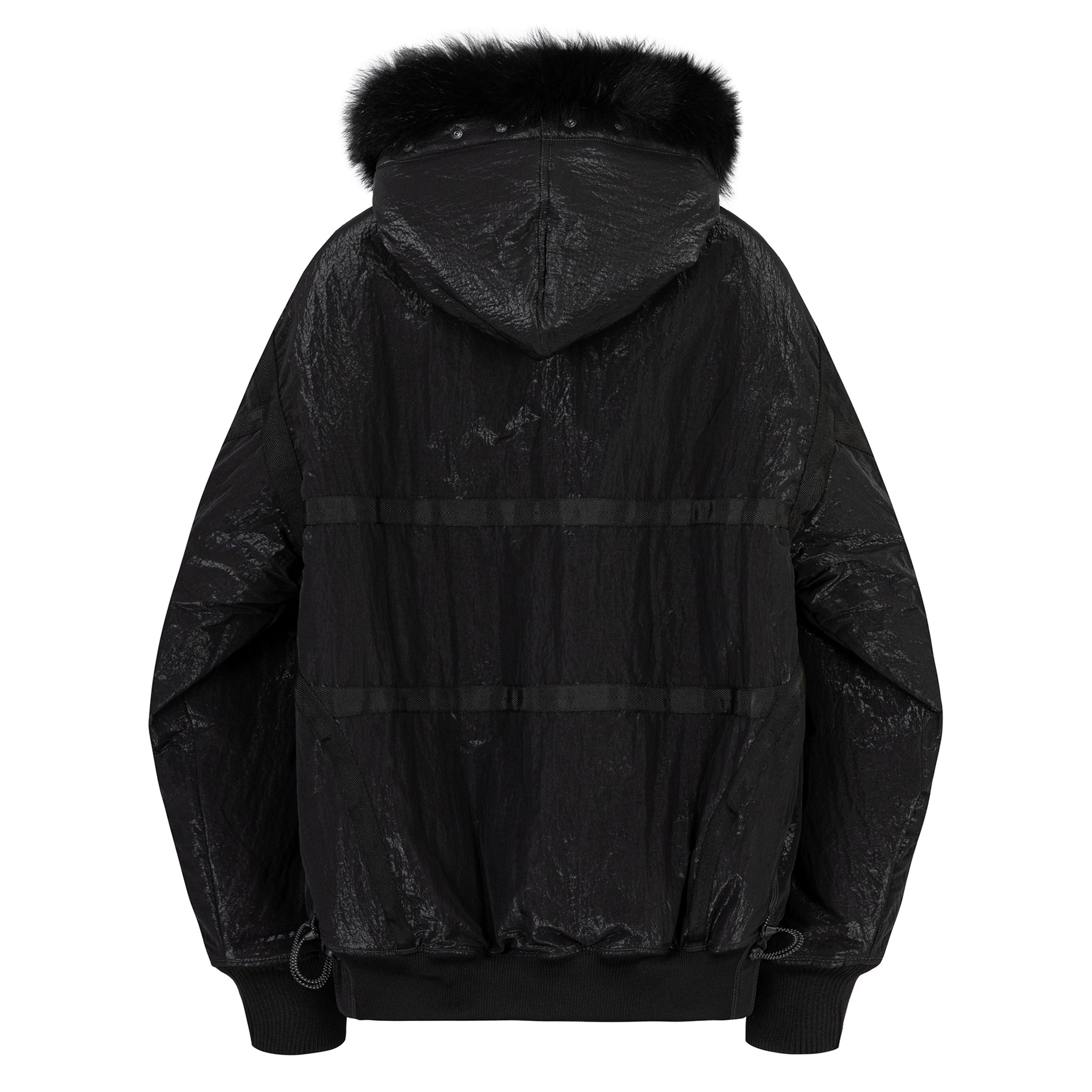 SOHC Coated Nylon Detachable Patch Hooded G1 Flight Jacket-2