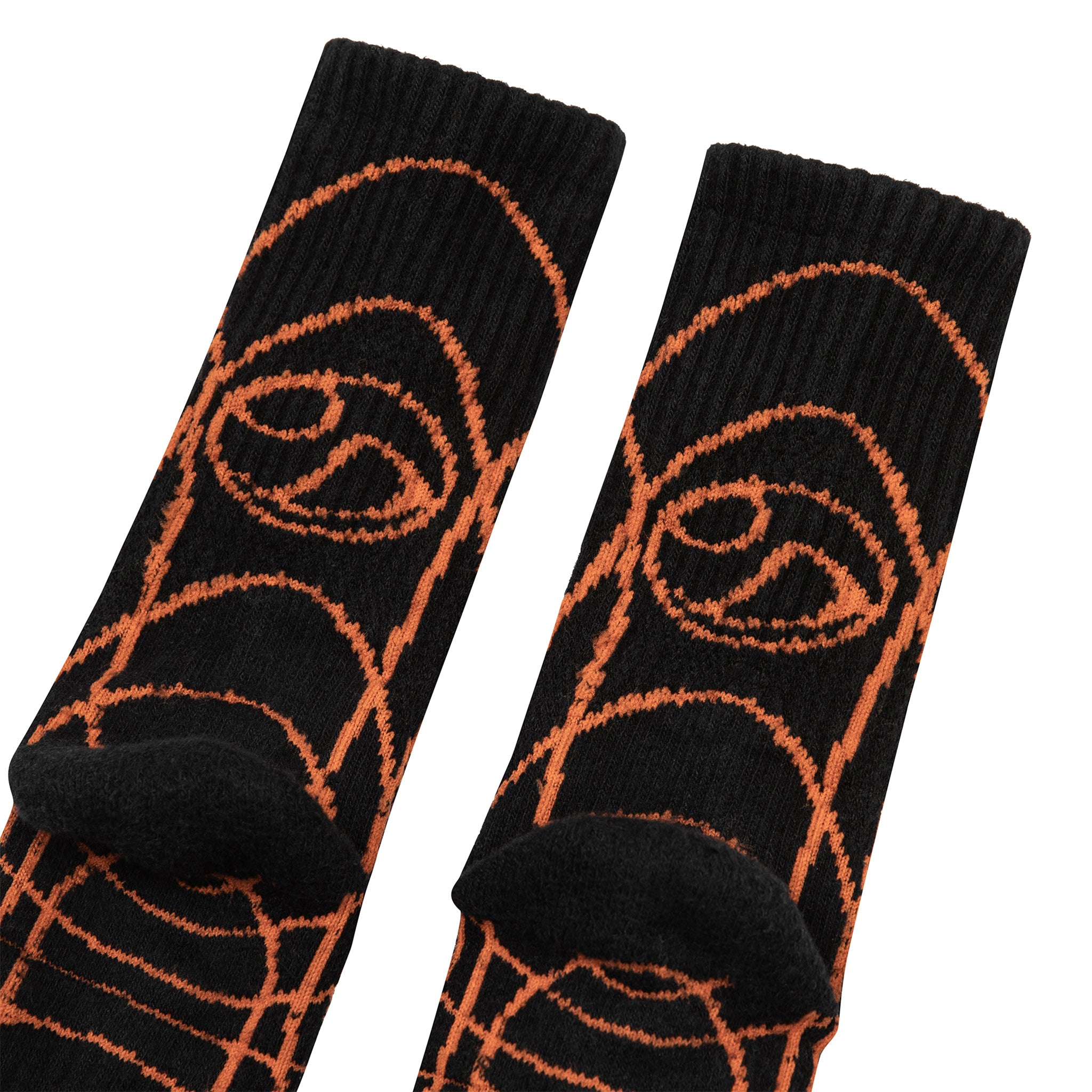 SOHC Root System Hiking Socks | Black-3