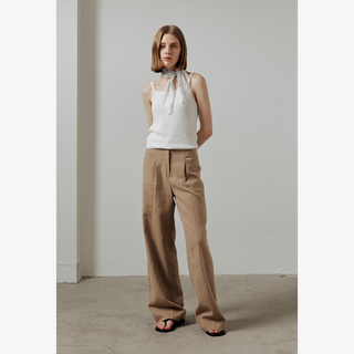 SILK LOGO SQUARE SCARF