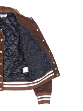 SPORTY & RICH SR Sport Corduroy Varsity Jacket