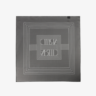 SILK LOGO SQUARE SCARF