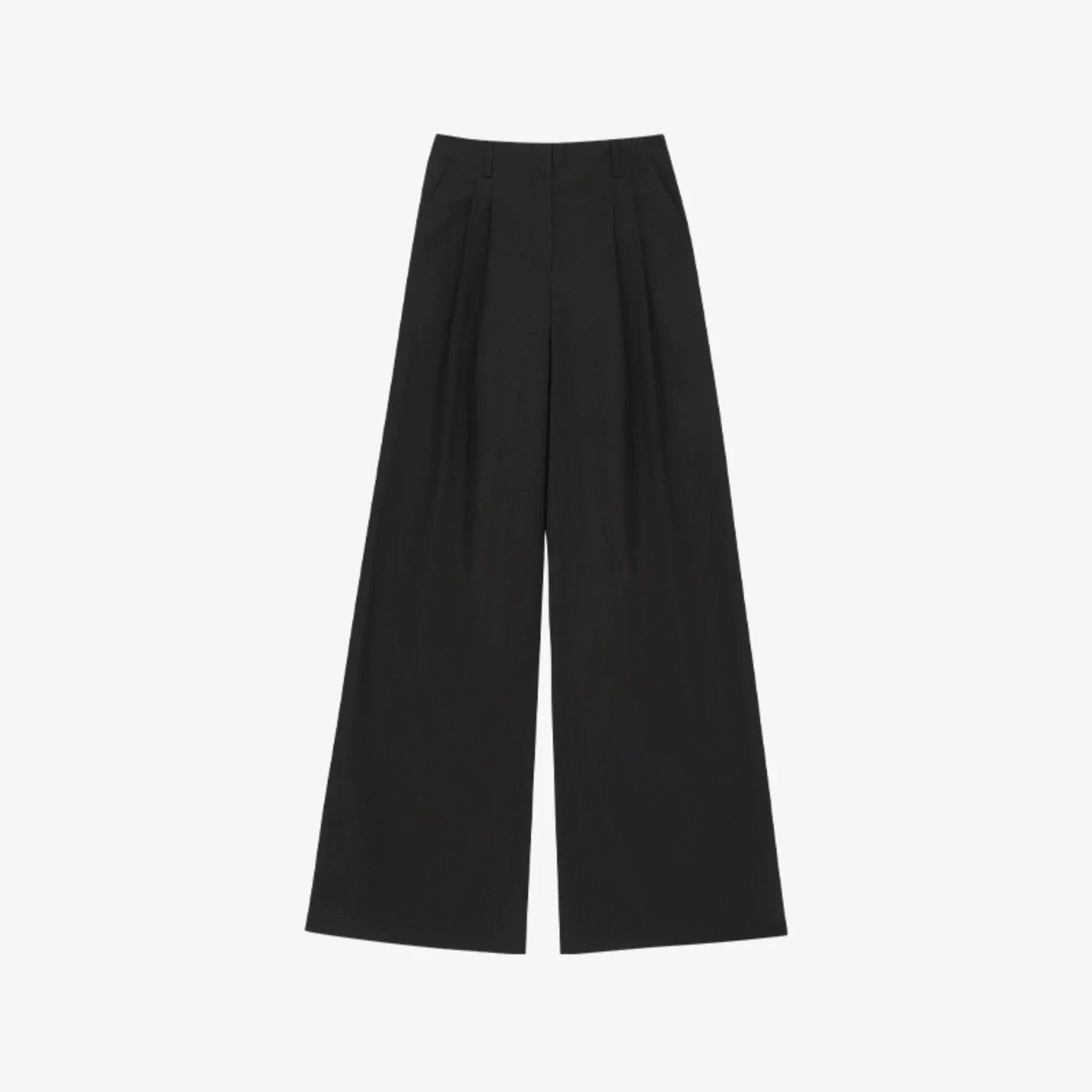 ARTID TWO-TUCK WIDE SLACKS