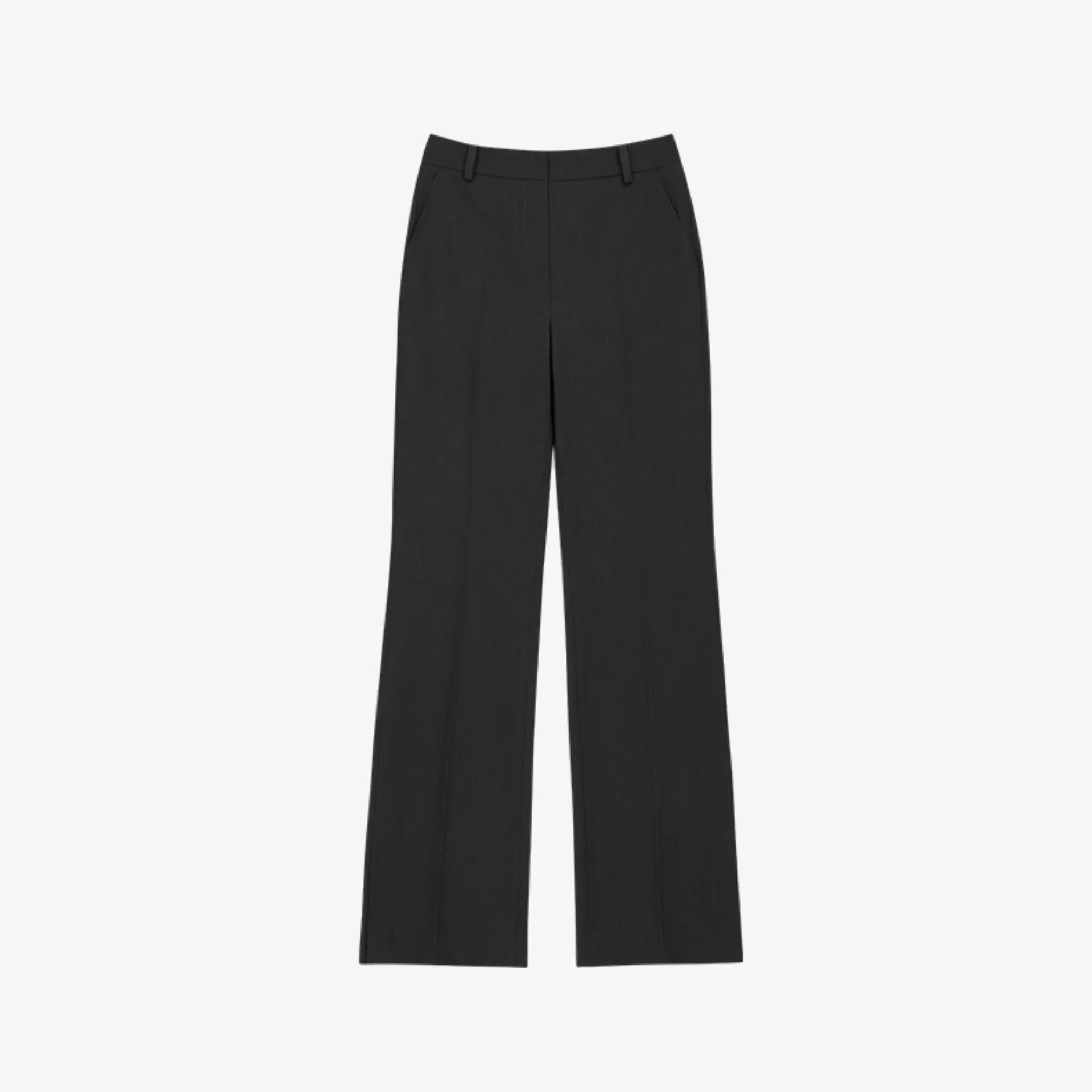 ARTID LIGHT WOOL SLIM BOOTCUT SLACKS