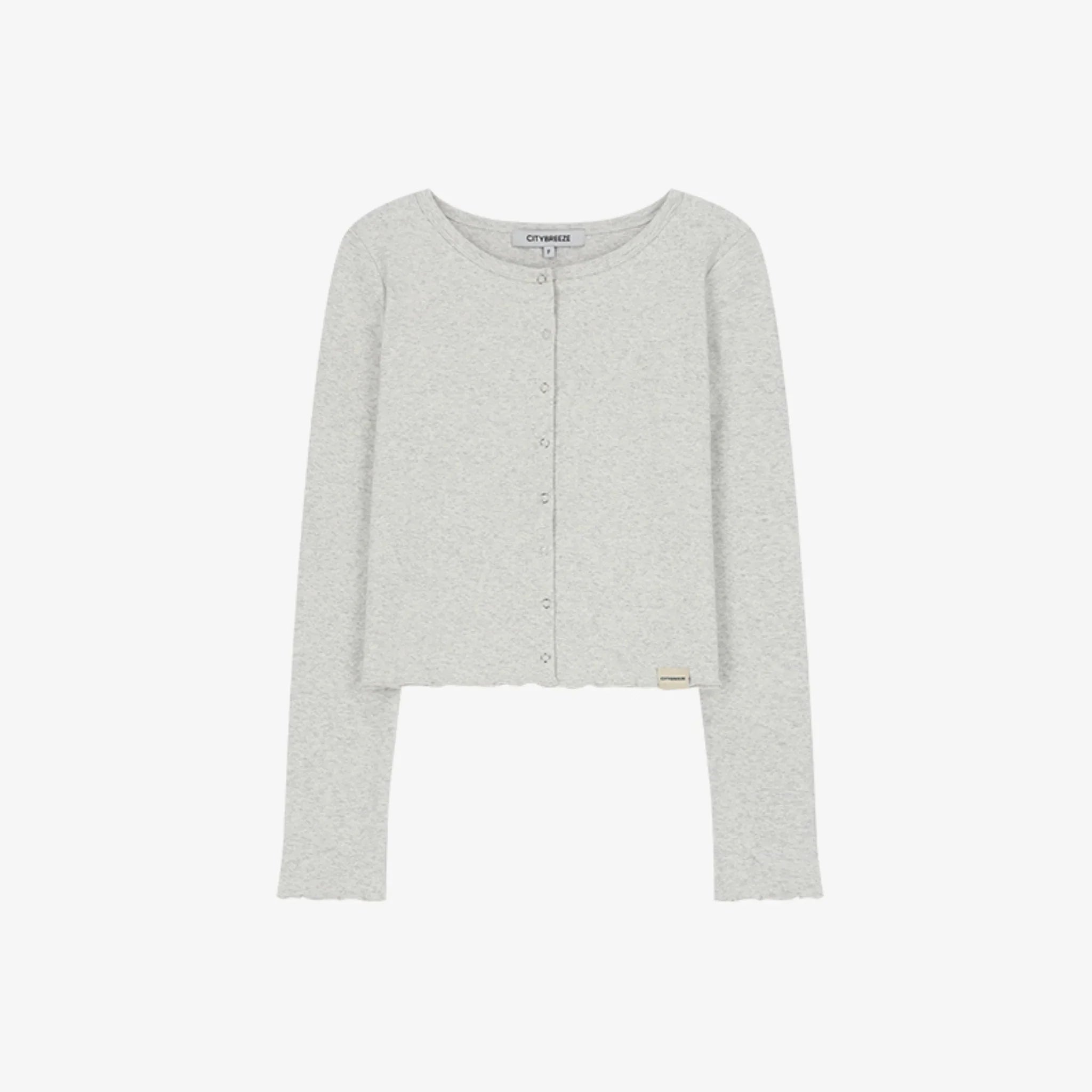 CITYBREEZE COTTON ROUND NECK CARDIGAN SLEEVELESS SET-2