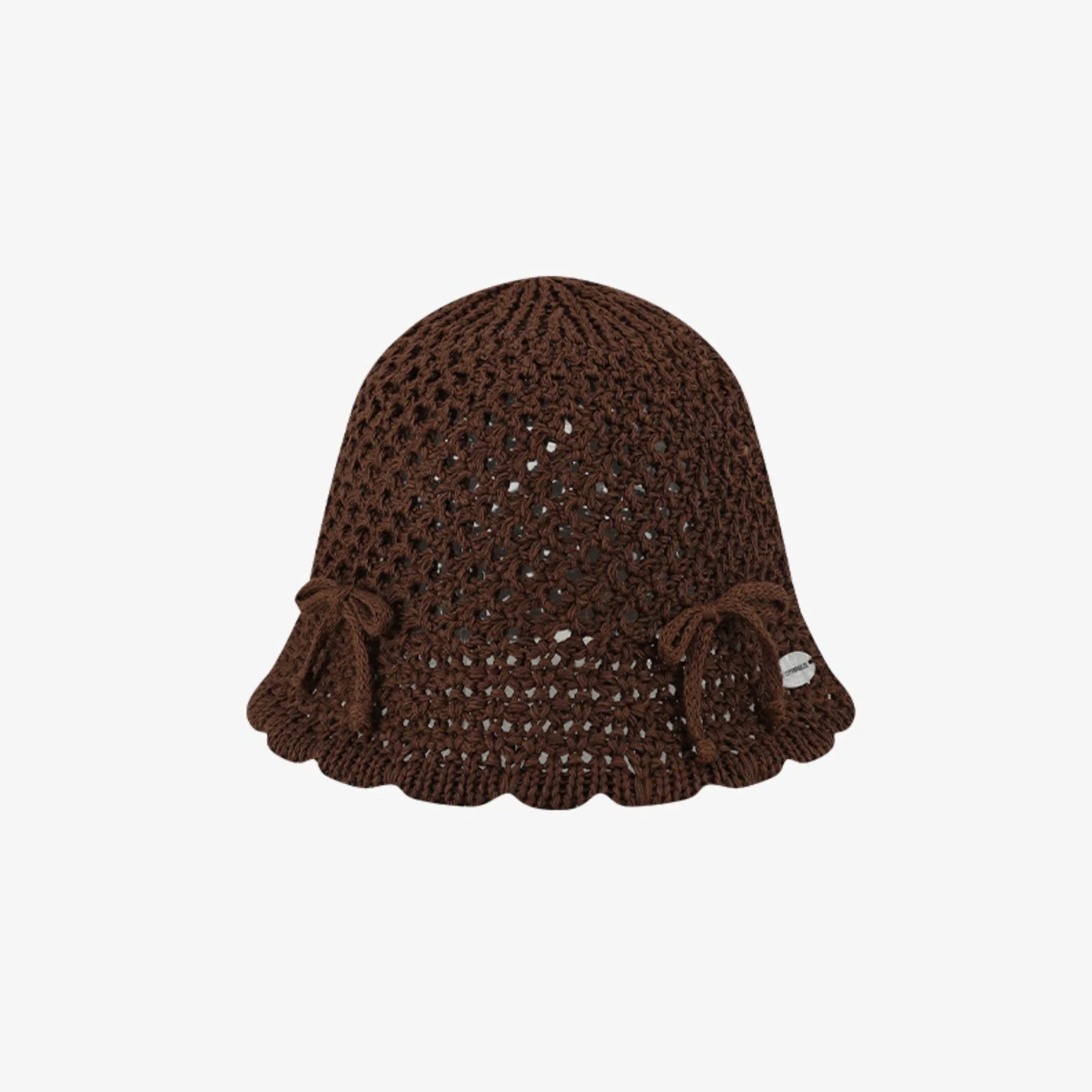 CITYBREEZE RIBBON POINT CROCHET BUCKET HAT