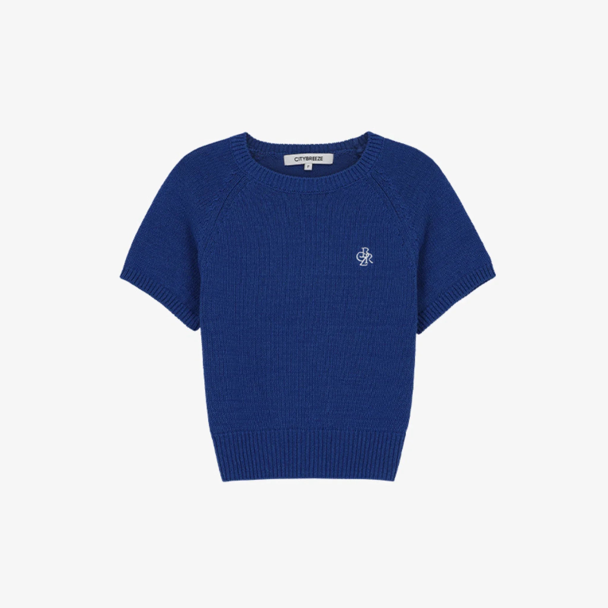 CITYBREEZE SMALL SYMBOL LOGO HALF-SLEEVE KNIT-7