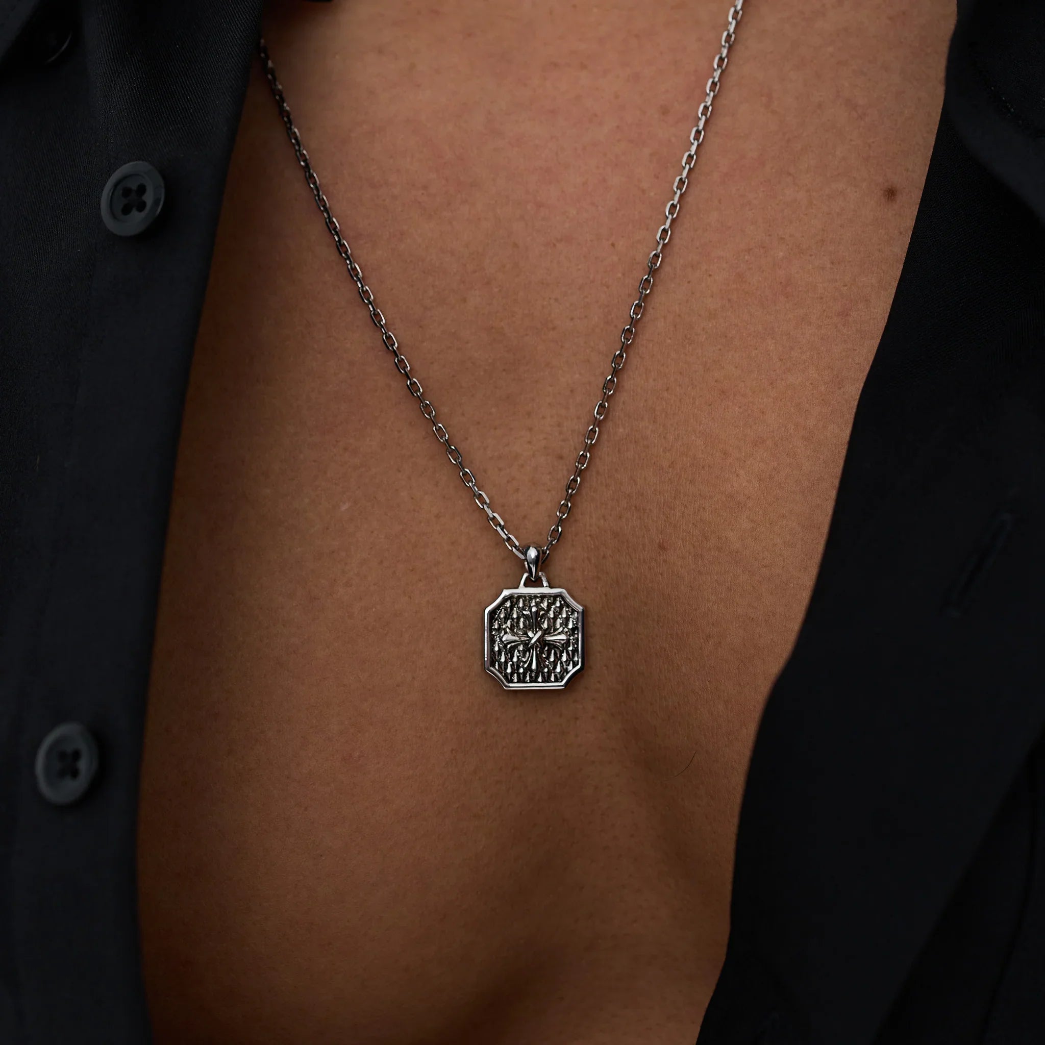 MSGRN T.Shawn Necklace Rhodium plated 925 Silver-6