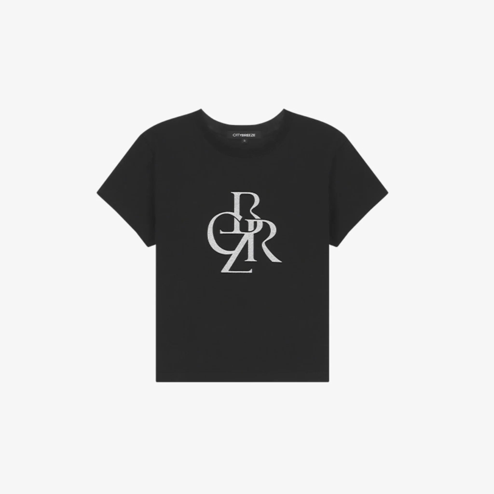 CITYBREEZE SYMBOL LOGO CROP HALF-SLEEVE T-SHIRT-3