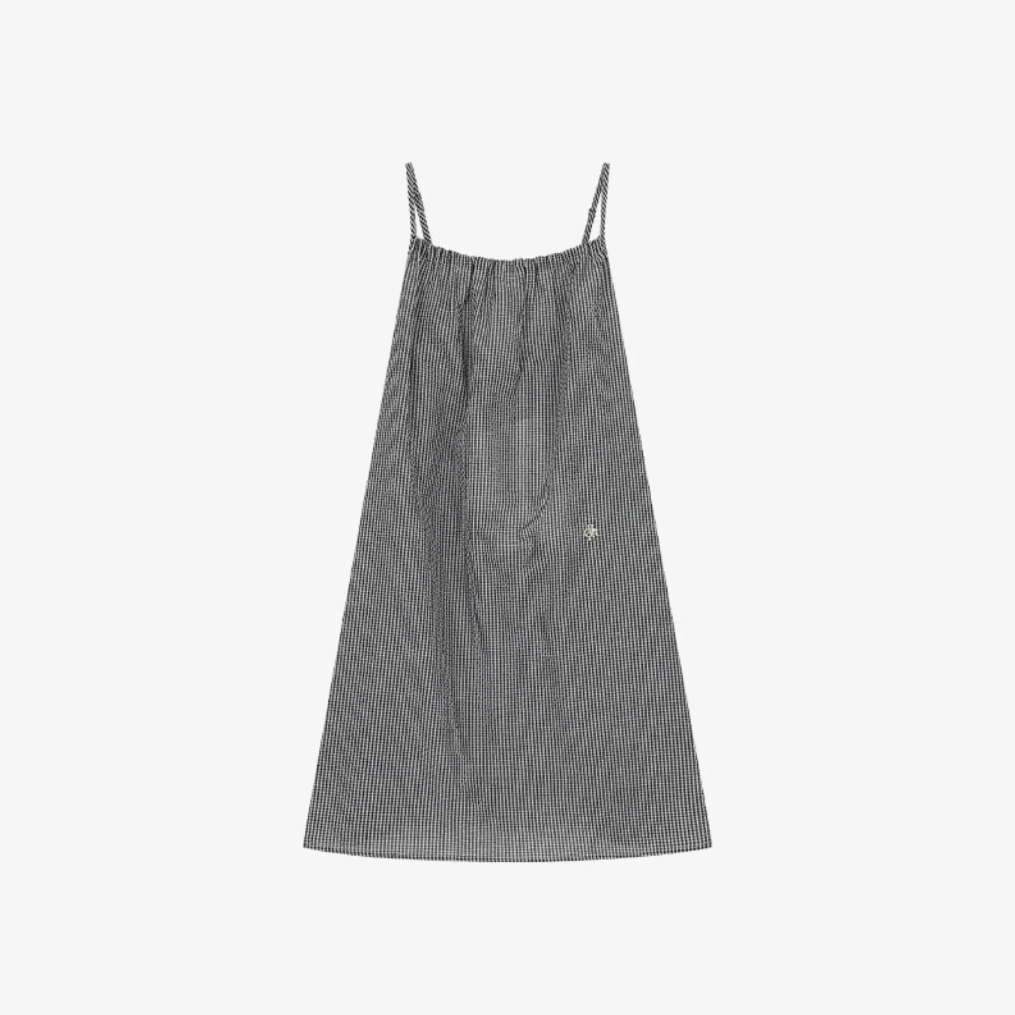 CITYBREEZE TIE-BACK LAYERED MINI DRESS