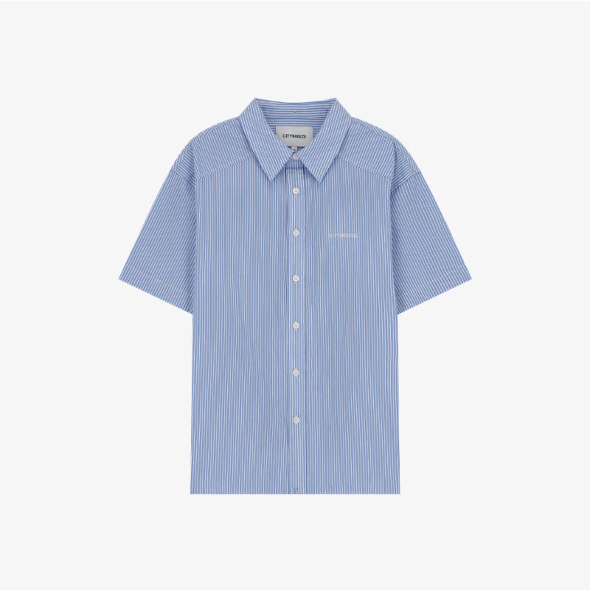 CITYBREEZE COTTON SEAMED HALF SLEEVE SHIRT-5