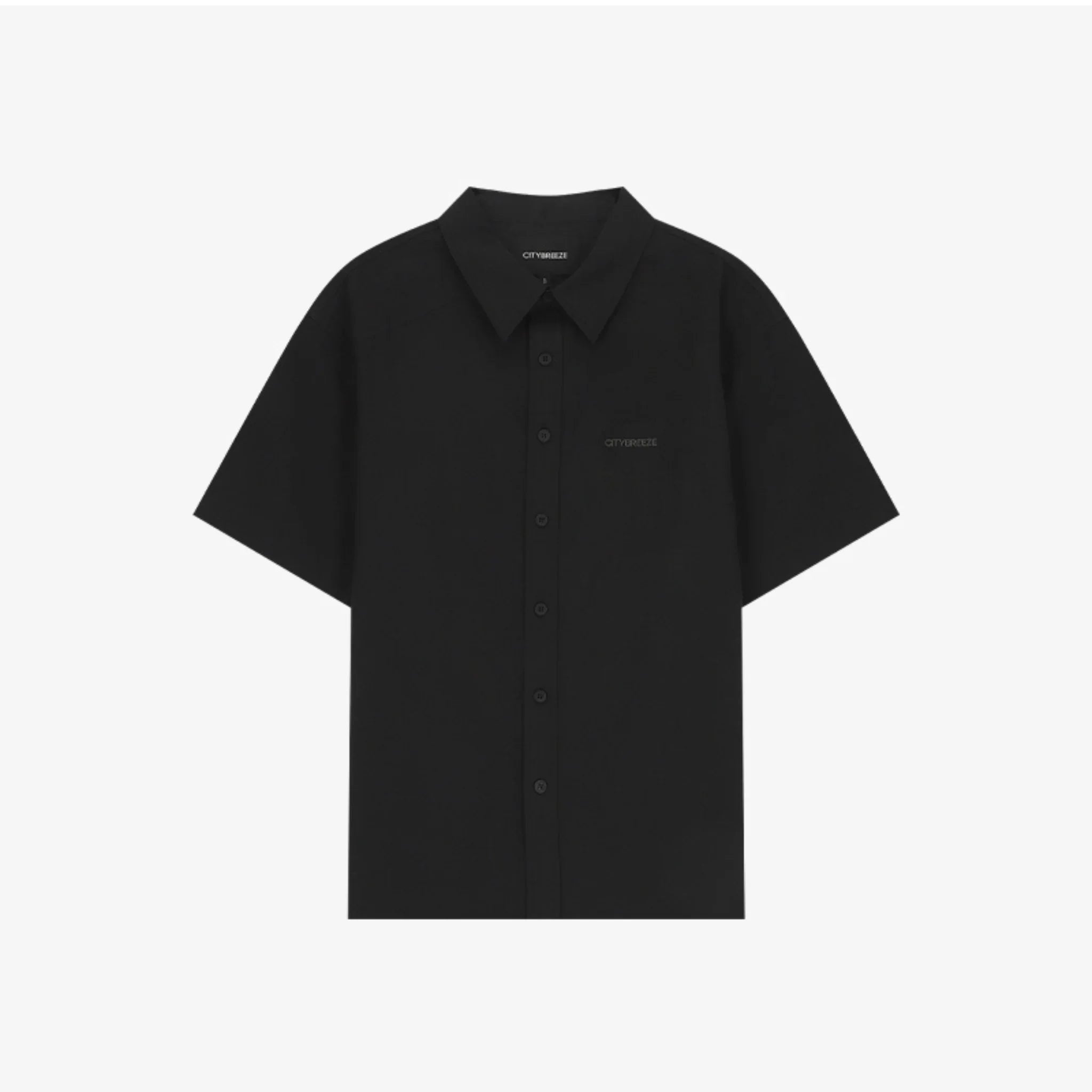 CITYBREEZE COTTON SEAMED HALF SLEEVE SHIRT