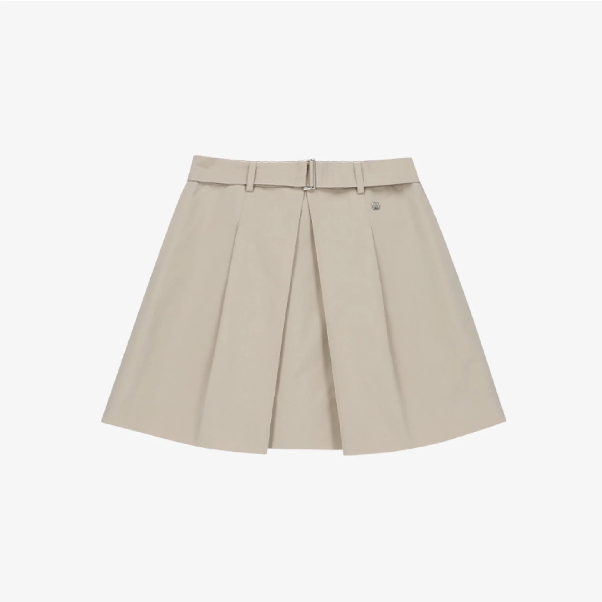 ARTID BELTED PLEATED SKIRT-5