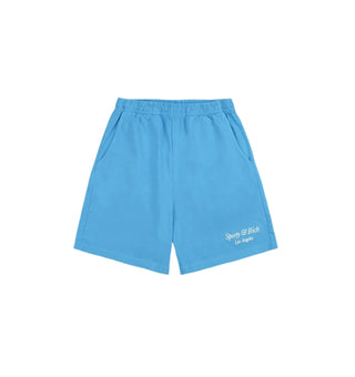 Italic Logo Embroidered Gym Shorts