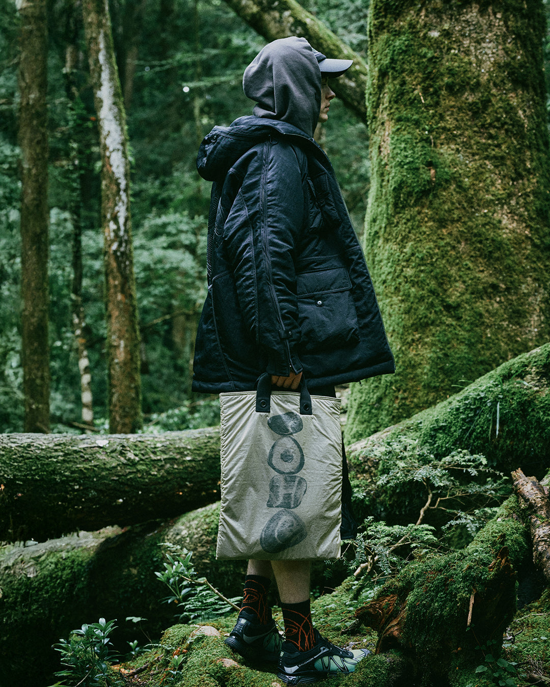 SOHC Rock Formation Internal Fleece Tote Bag-5