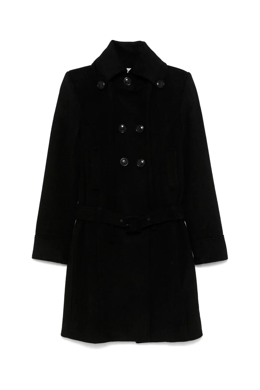 OTTOLINGER High Collar Mini Coat | Black