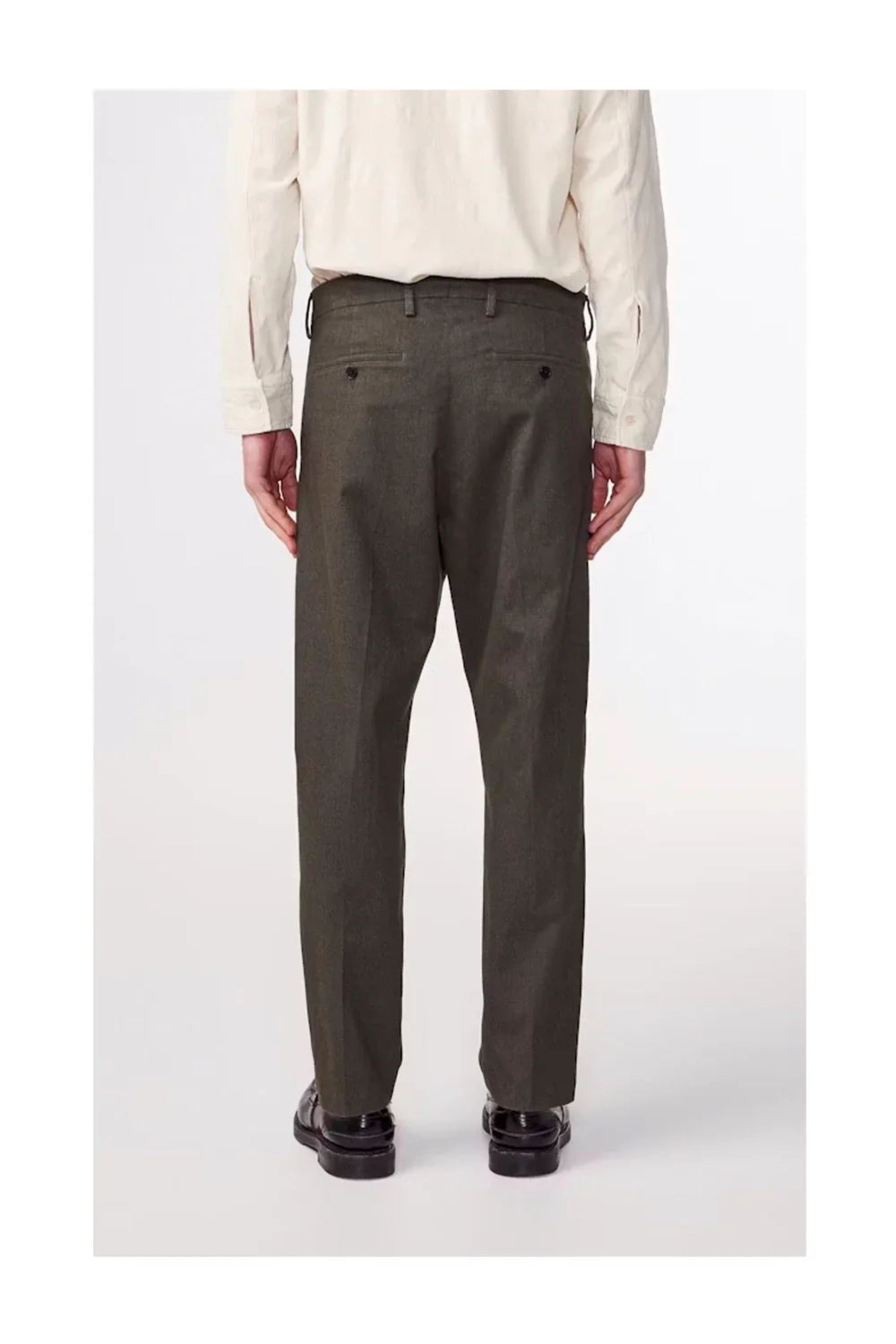 NN.07 Bill Tapered Leg Melange Trouser-2