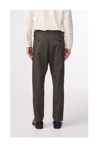 Bill Tapered Leg Melange Trouser