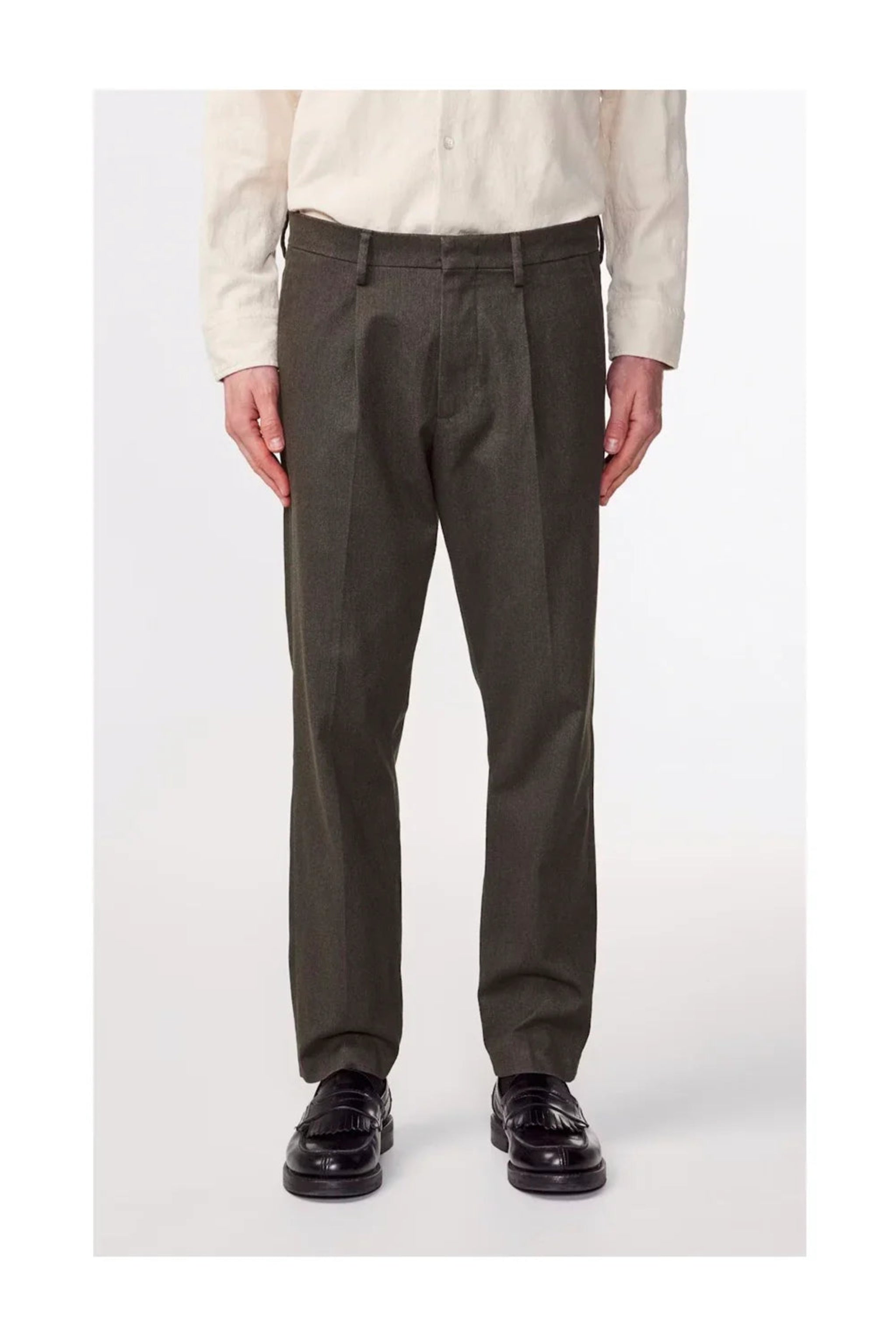 NN.07 Bill Tapered Leg Melange Trouser-3