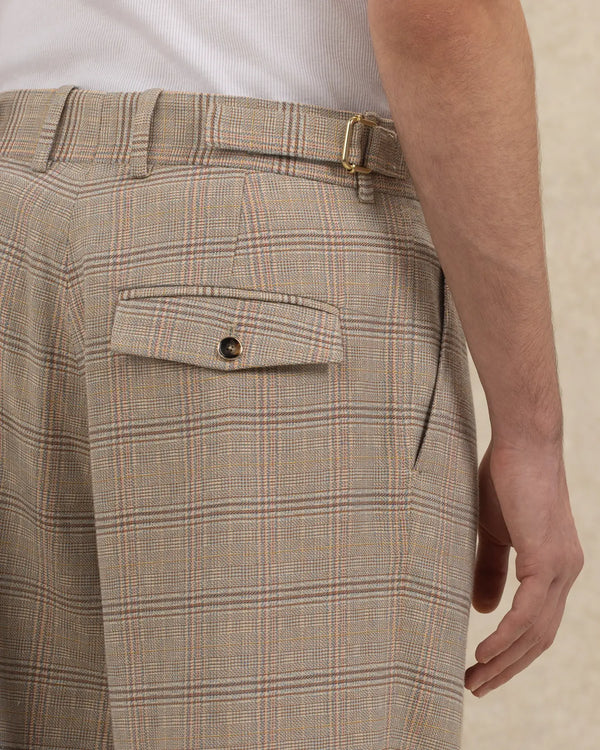 DRÔLE DE MONSIEUR Pantalon Large à Carreaux