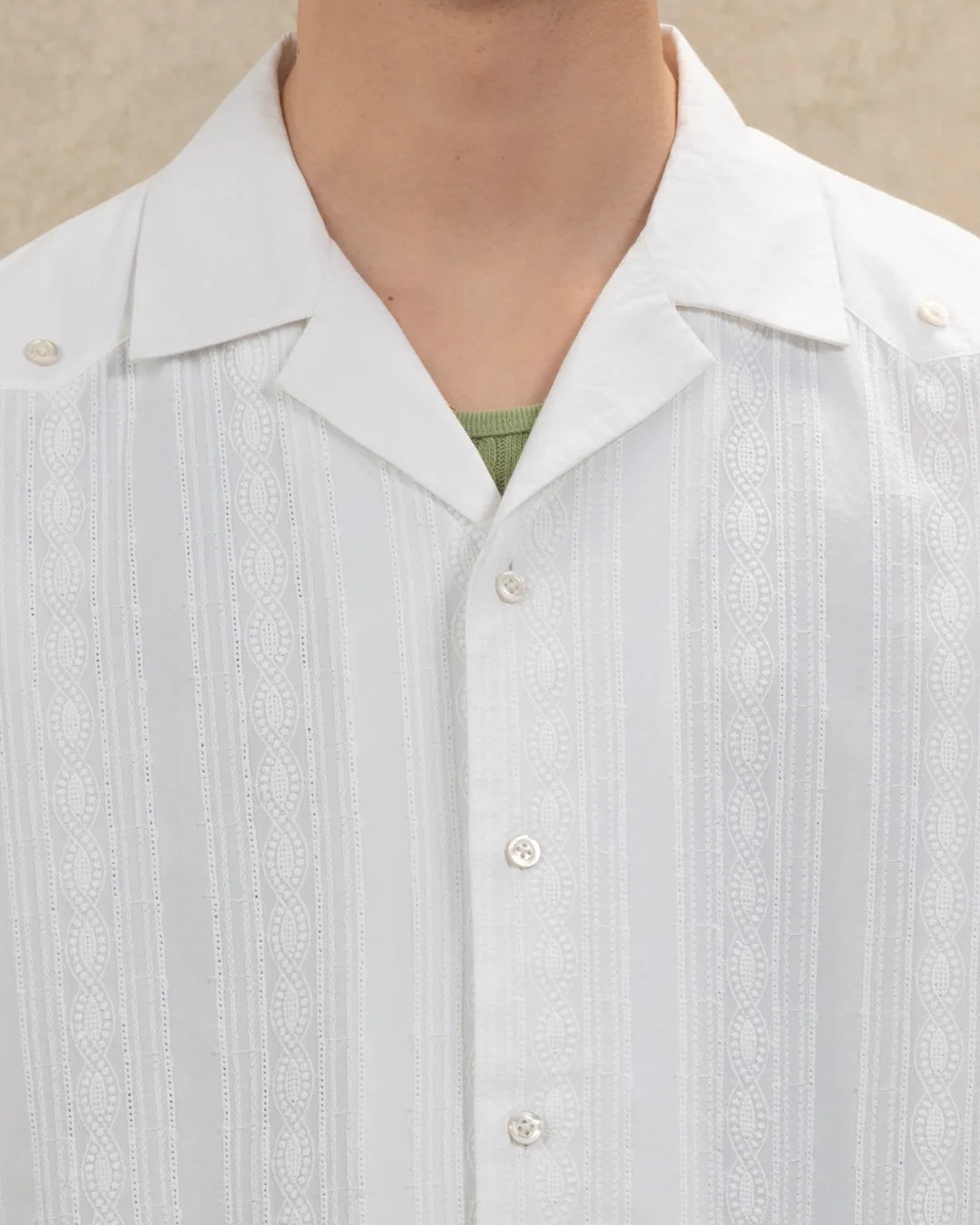 DRÔLE DE MONSIEUR Chemise Cubaine Coton-3
