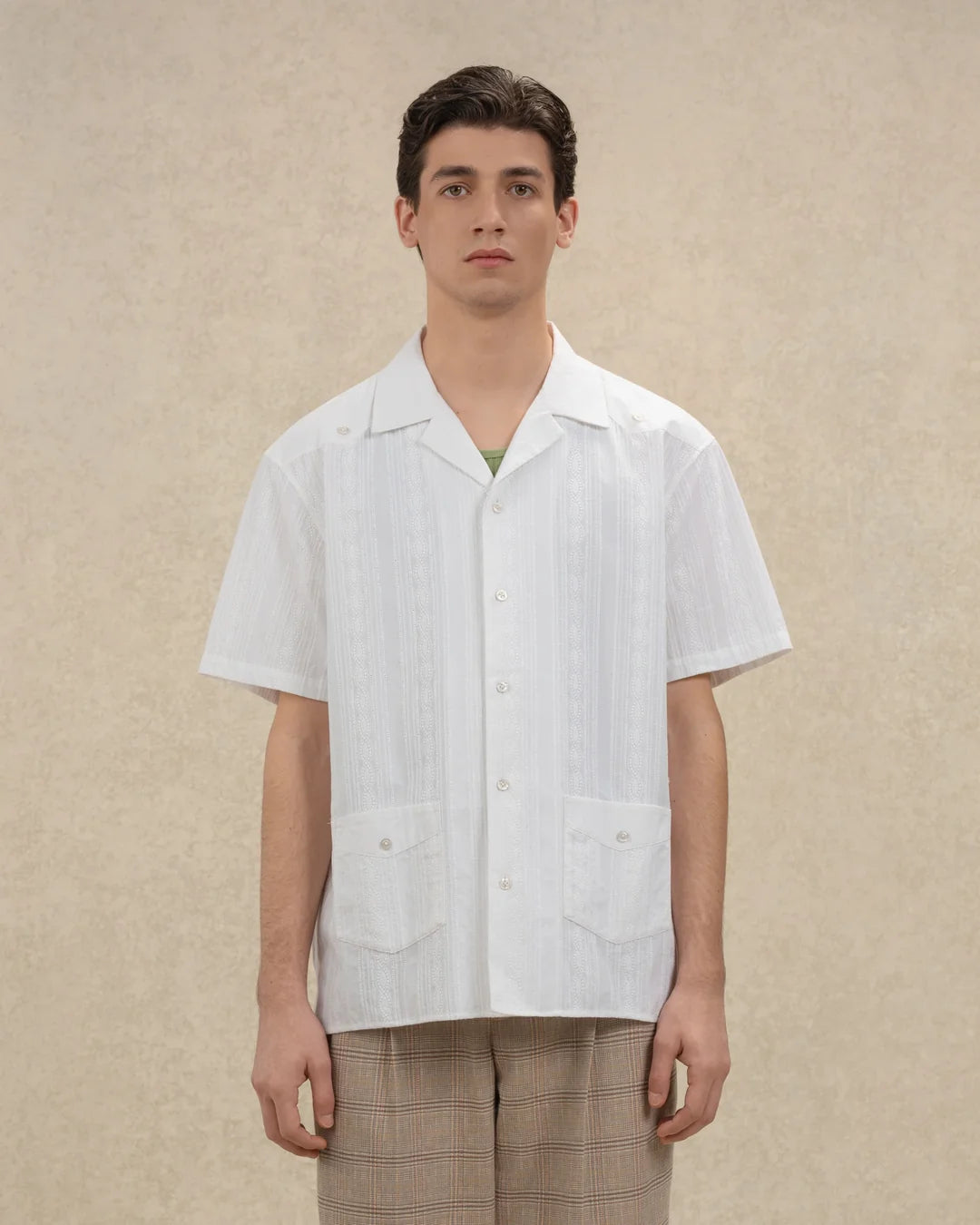 DRÔLE DE MONSIEUR Chemise Cubaine Coton