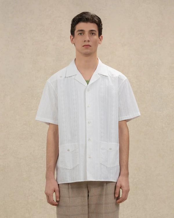 DRÔLE DE MONSIEUR Chemise Cubaine Coton