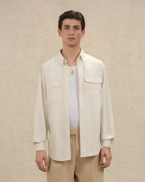 DRÔLE DE MONSIEUR Chemise à Carreaux