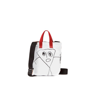 PLAN C "Pili and Bianca" Mini Shopper Bag