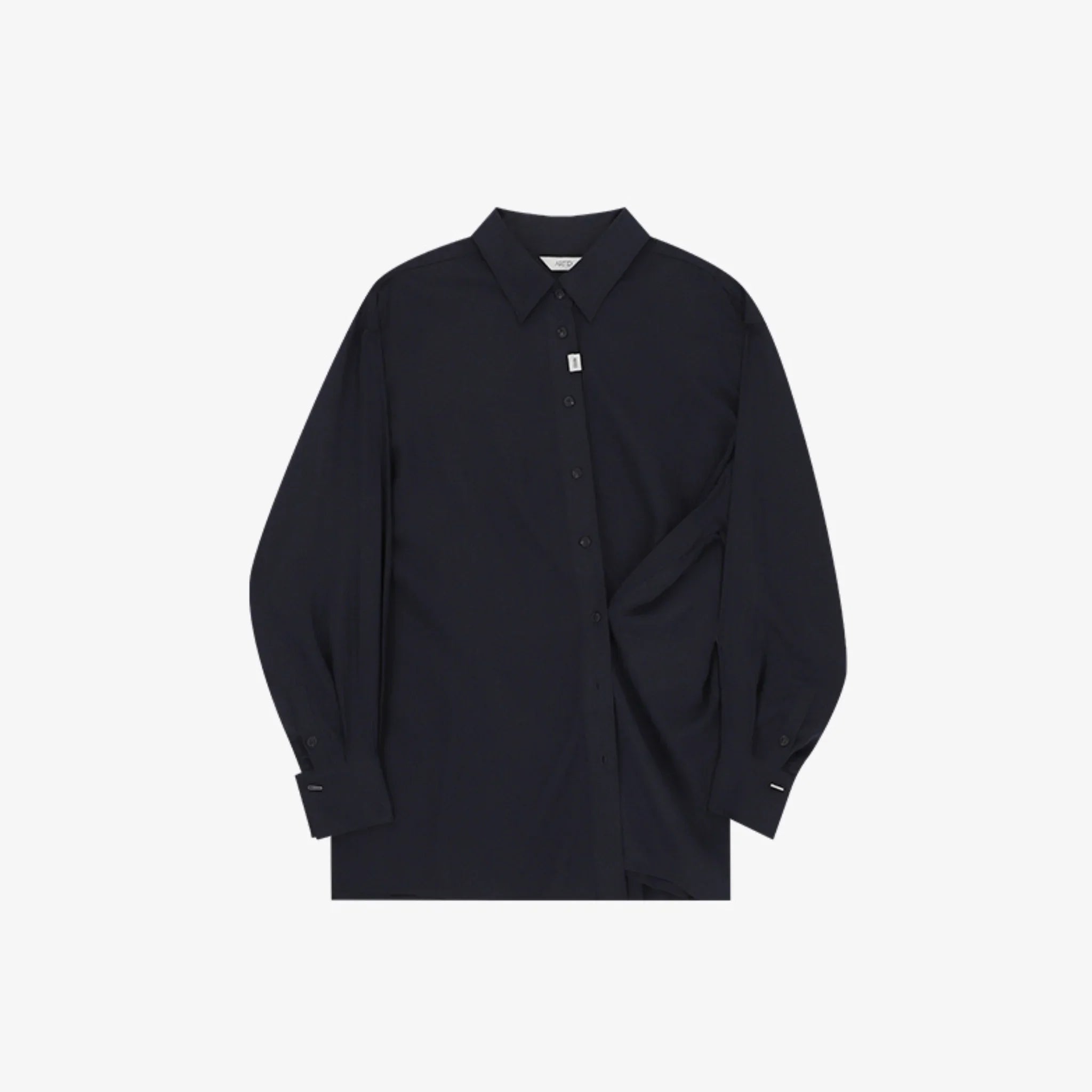 ARTID LINEN OVERSIZED TWO WAY SHIRT