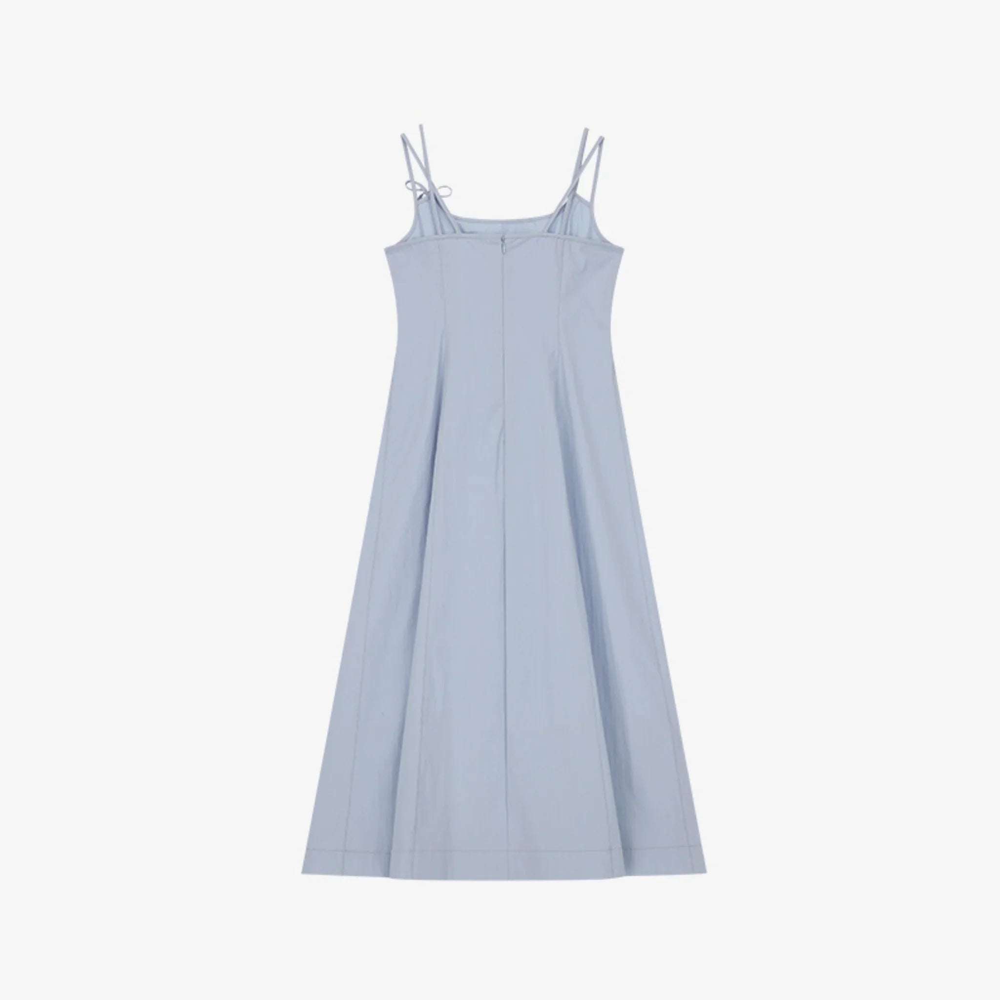 CITYBREEZE NYLON STRAP RIBBON LONG DRESS-3