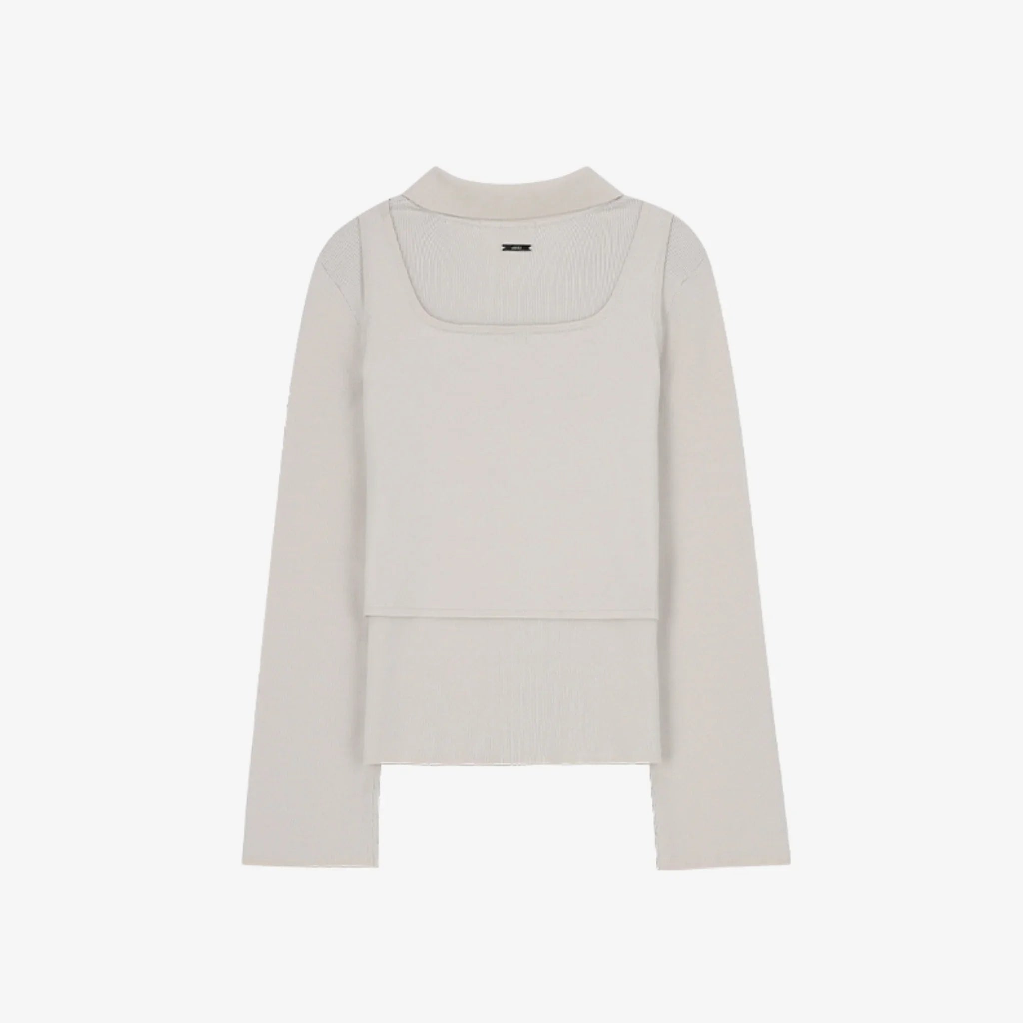 ARTID OPEN COLLAR CARDIGAN SET-UP-2