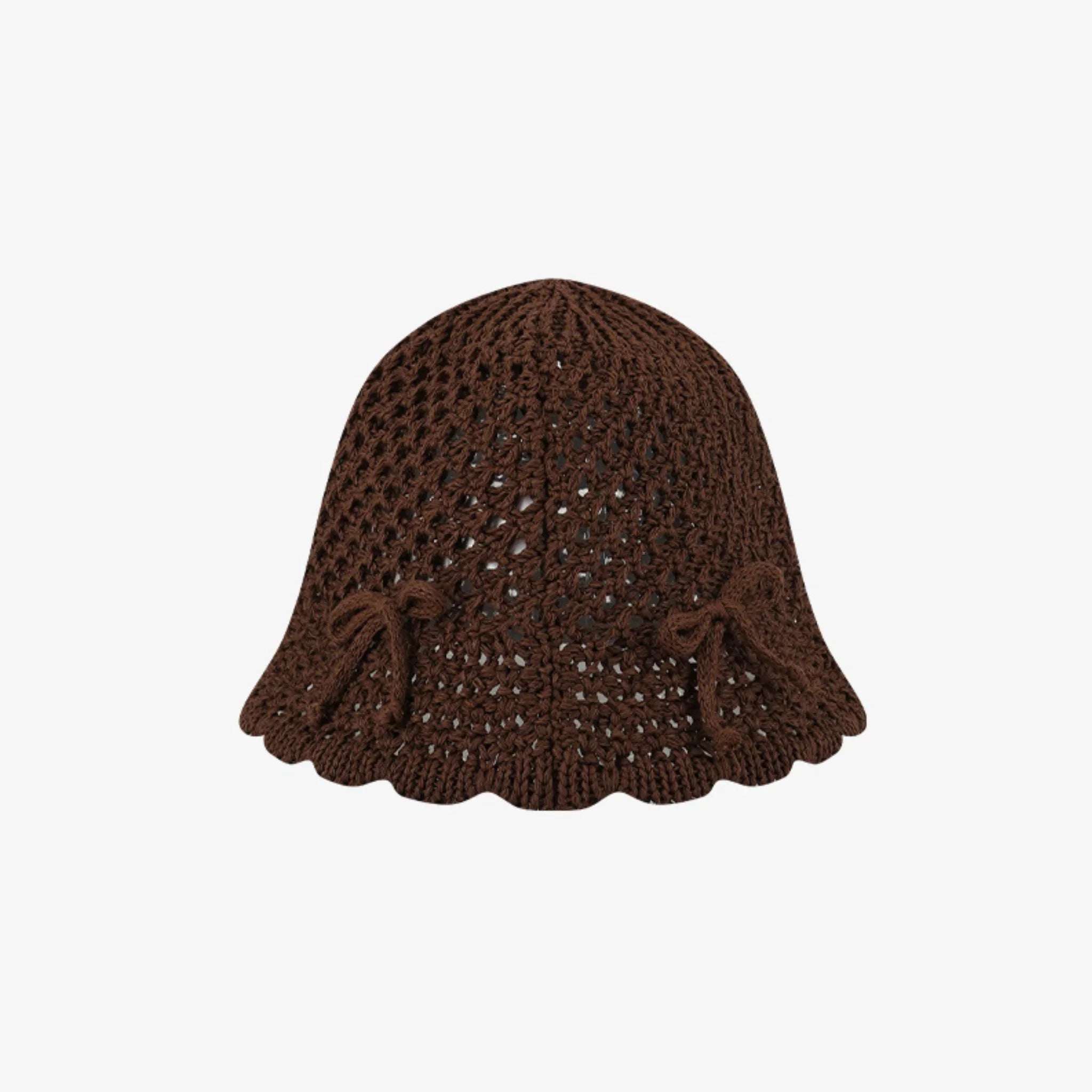 CITYBREEZE RIBBON POINT CROCHET BUCKET HAT-2