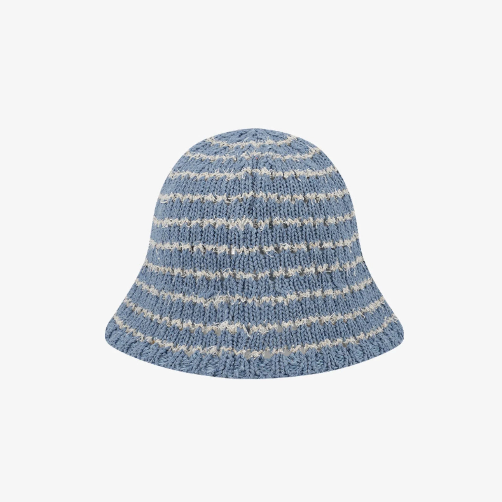 CITYBREEZE COLOR BLOCK CROCHET BUCKET HAT-2