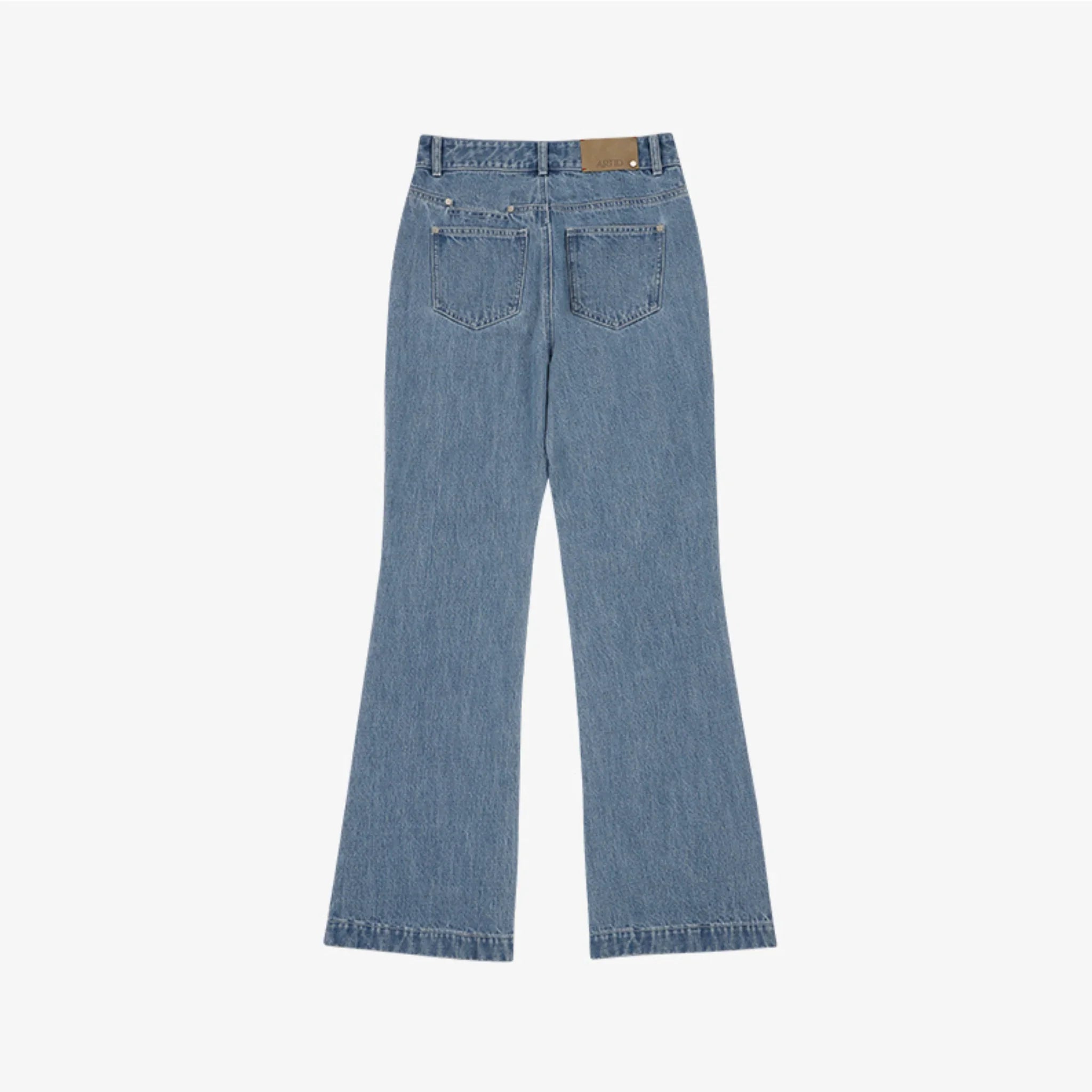 ARTID FLARE DENIM PANTS-2
