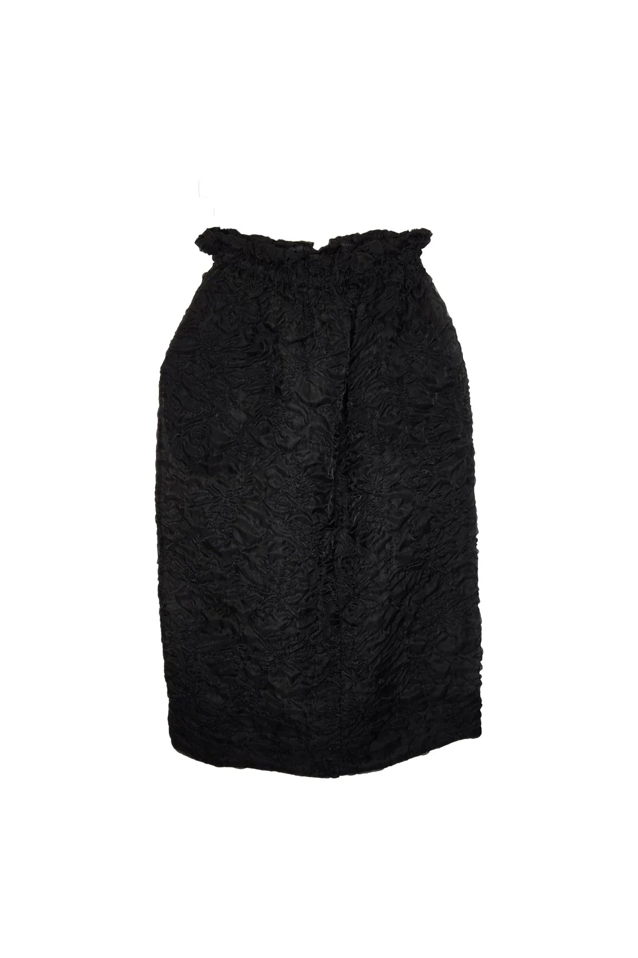 SIMONE ROCHA Elasticated Gathered Ruffle Waist Tulip Skirt-2