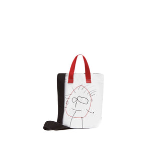 PLAN C "Pili and Bianca" Mini Shopper Bag