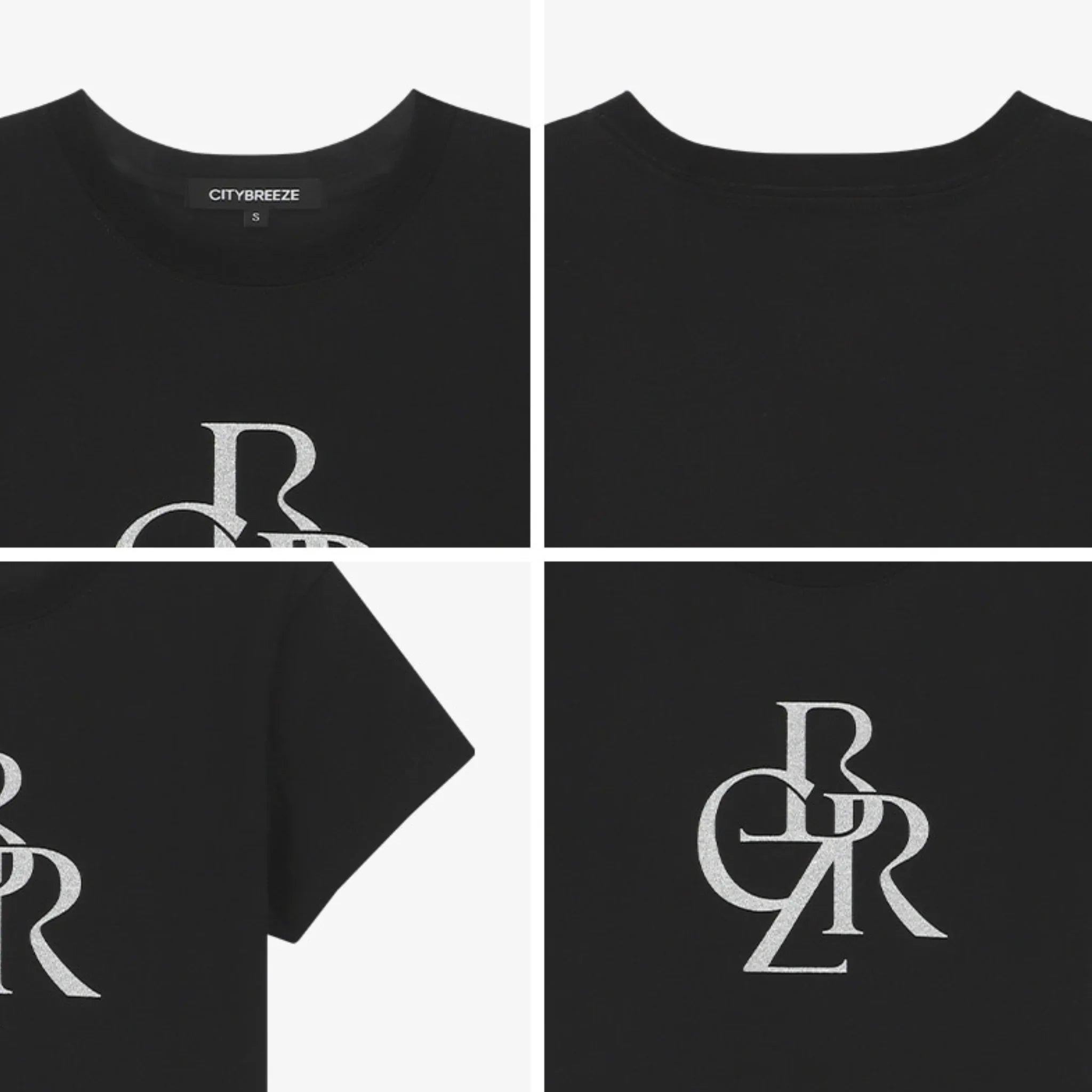 CITYBREEZE SYMBOL LOGO CROP HALF-SLEEVE T-SHIRT-5